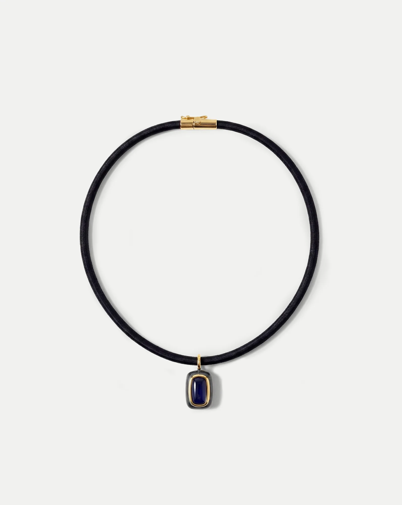 Rectangle Doublet Pendant Necklace