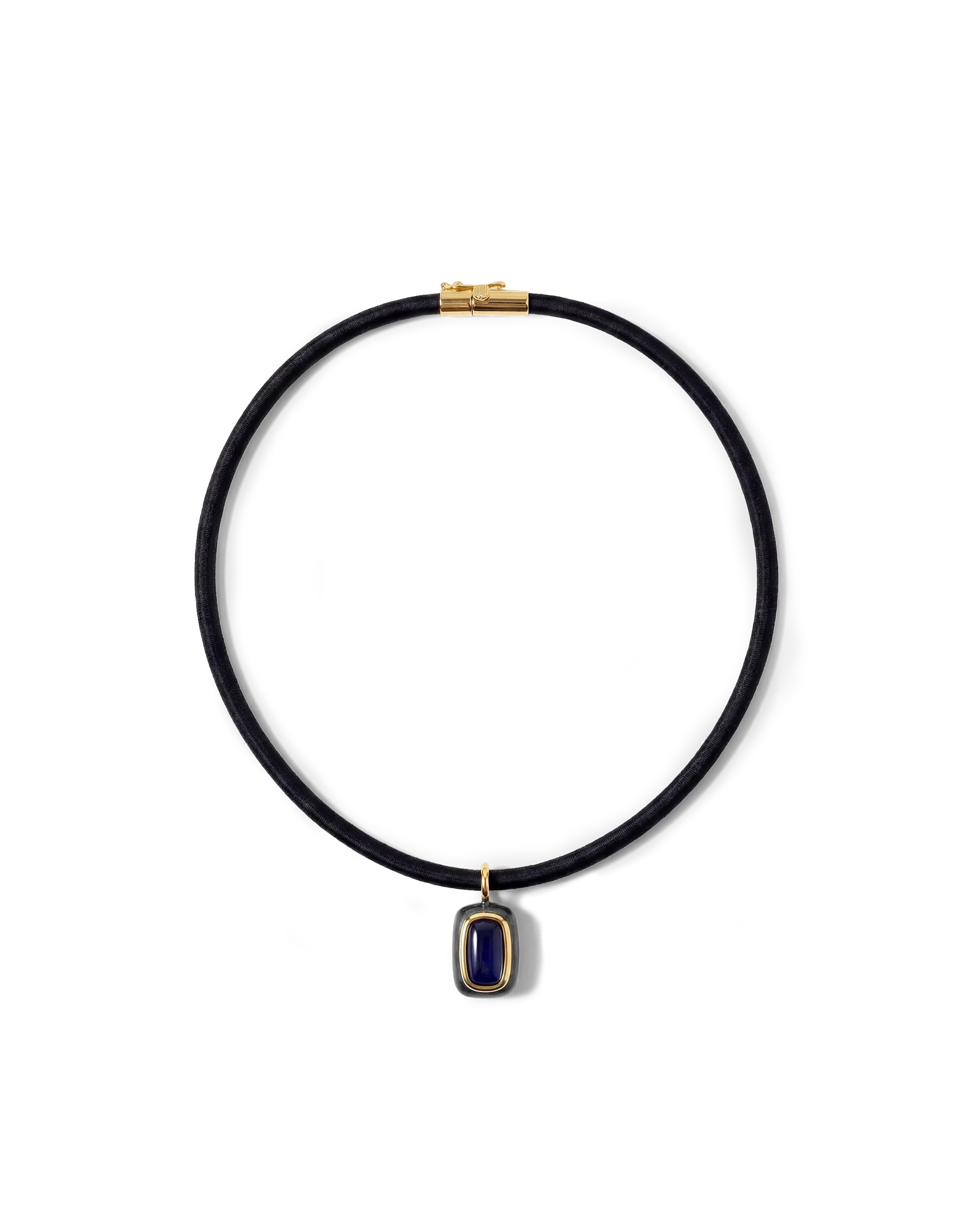 Rectangle Doublet Pendant Necklace - Image 3