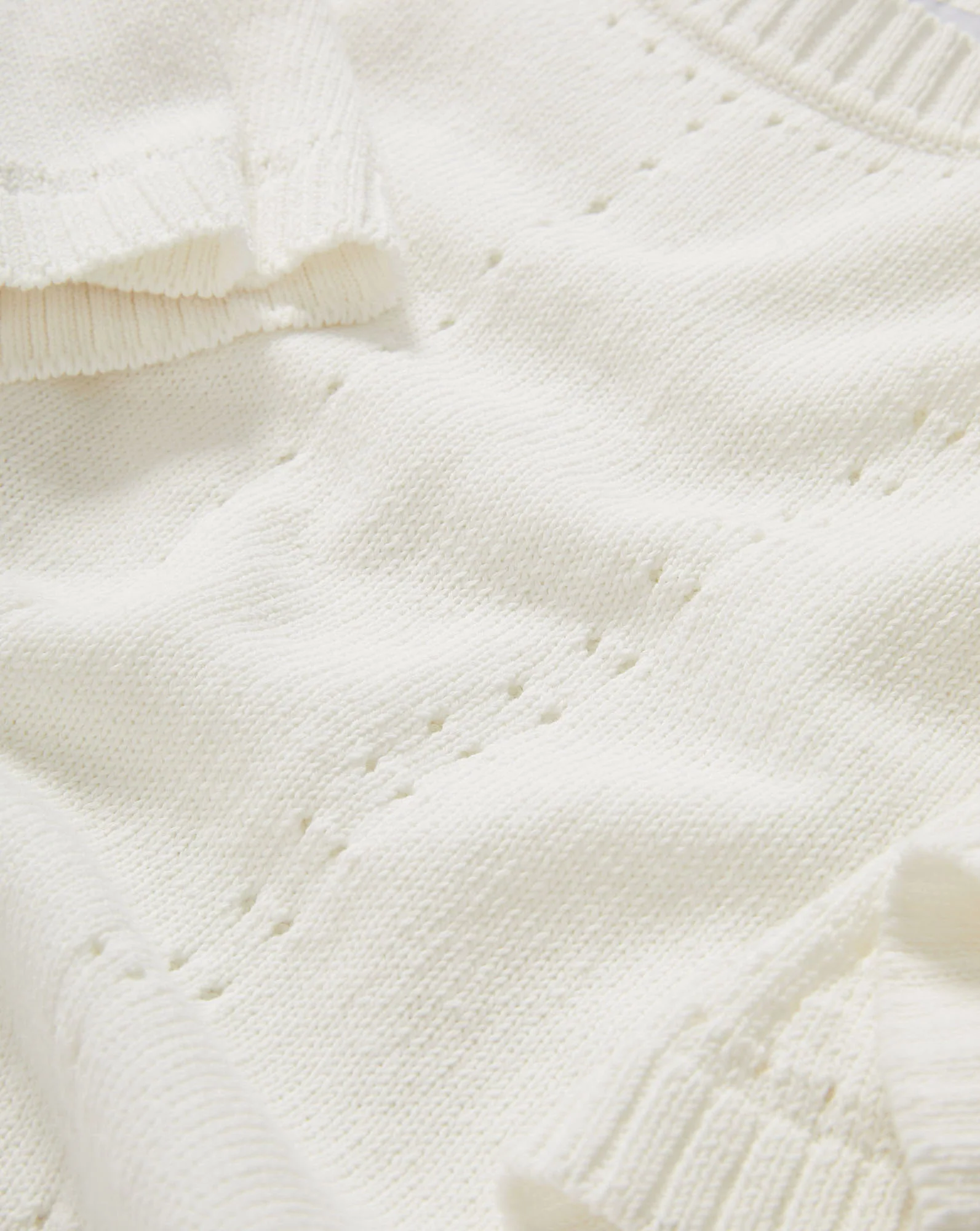 Rhennan Pointelle Knit Top - Image 3
