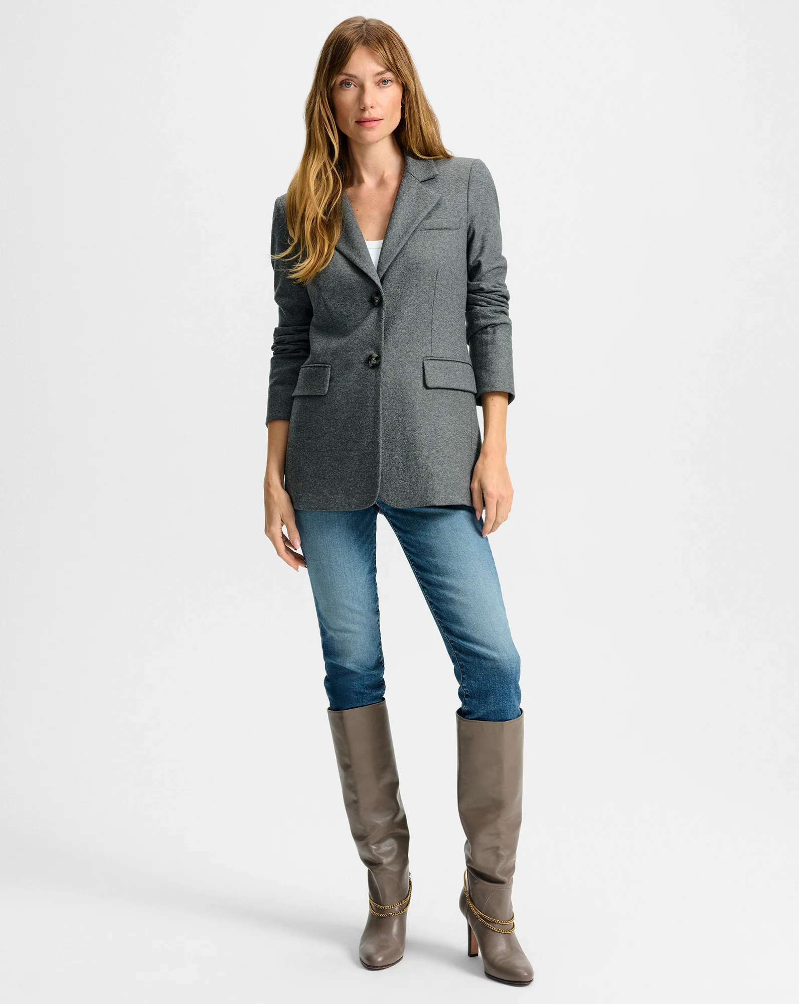 Ryanne Wool Jersey Jacket - Image 5