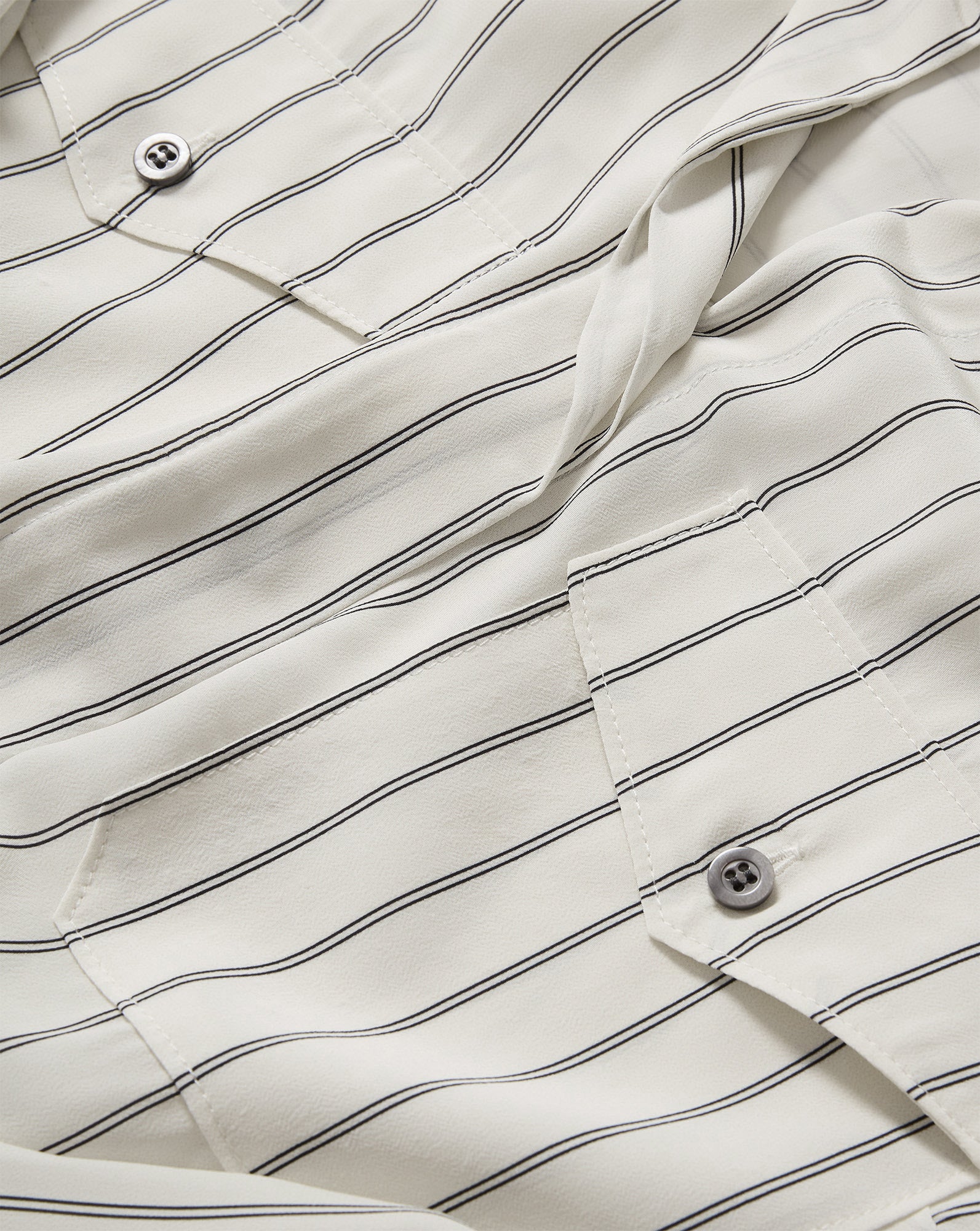 Saku Striped Button-Down Shirt - Image 3