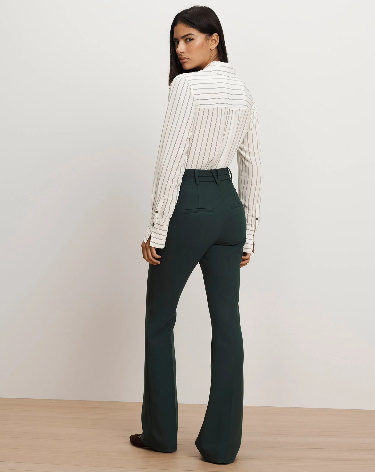 Saku Striped Button-Down Shirt - Image 4