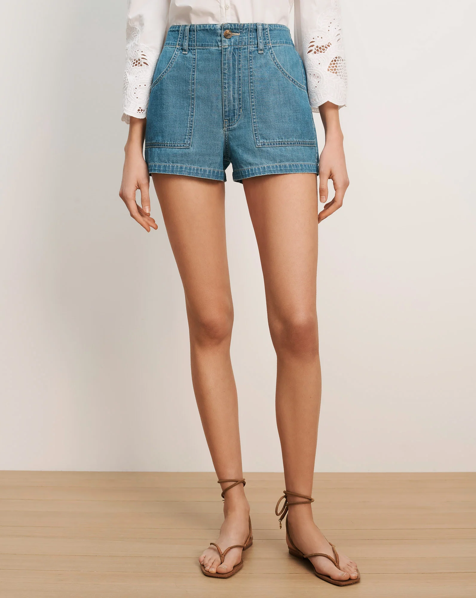 Sally Denim Short - Image 2