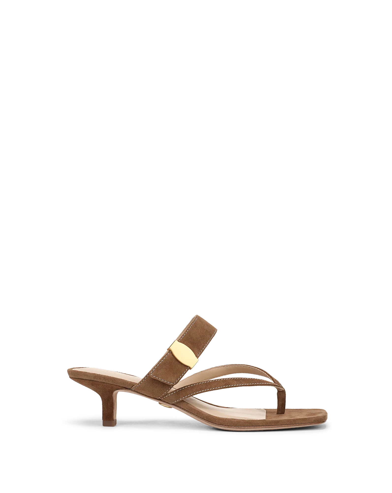 Salva Dash Kitten-Heel Sandal - Image 6