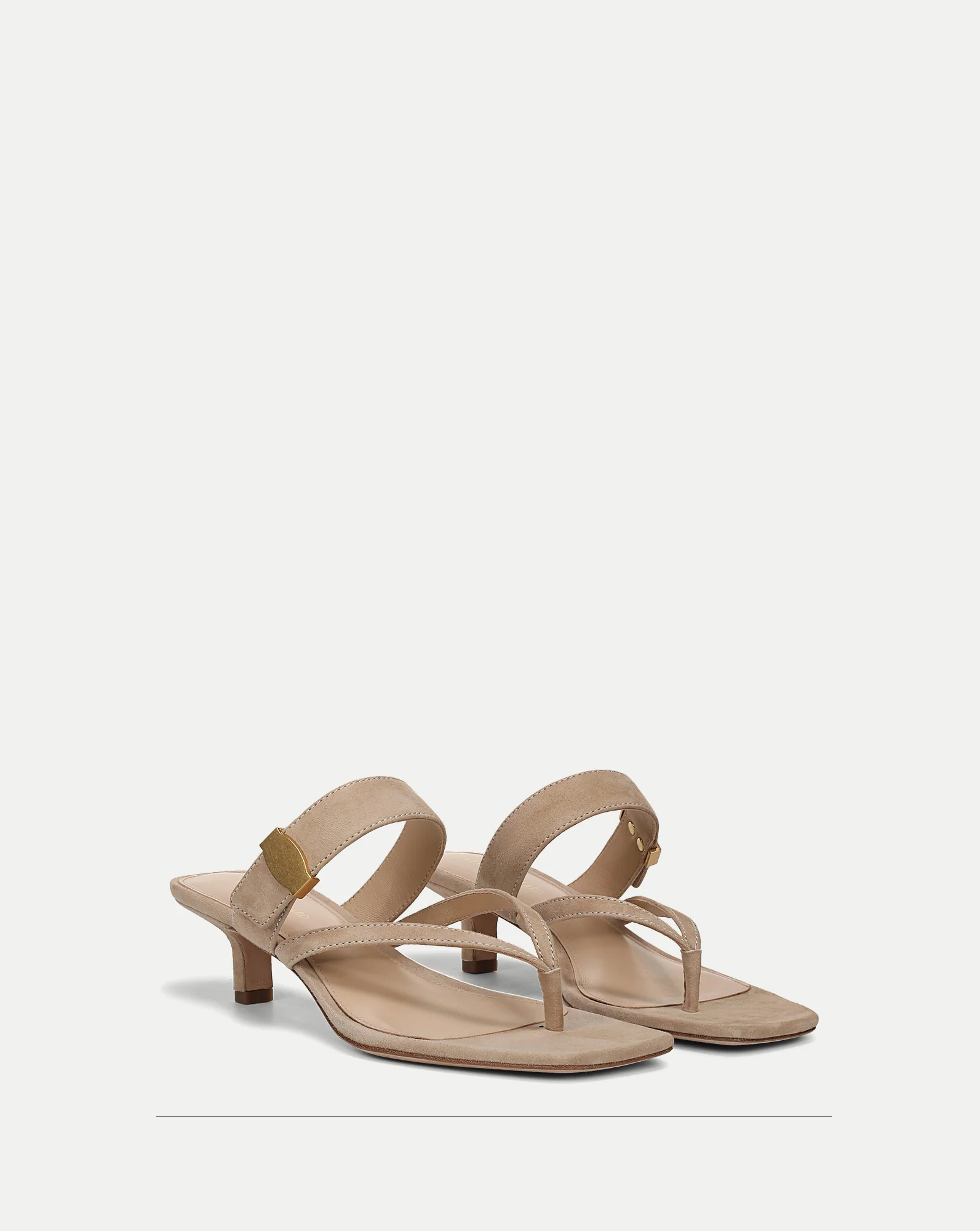 Salva Dash Kitten-Heel Sandal - Image 3