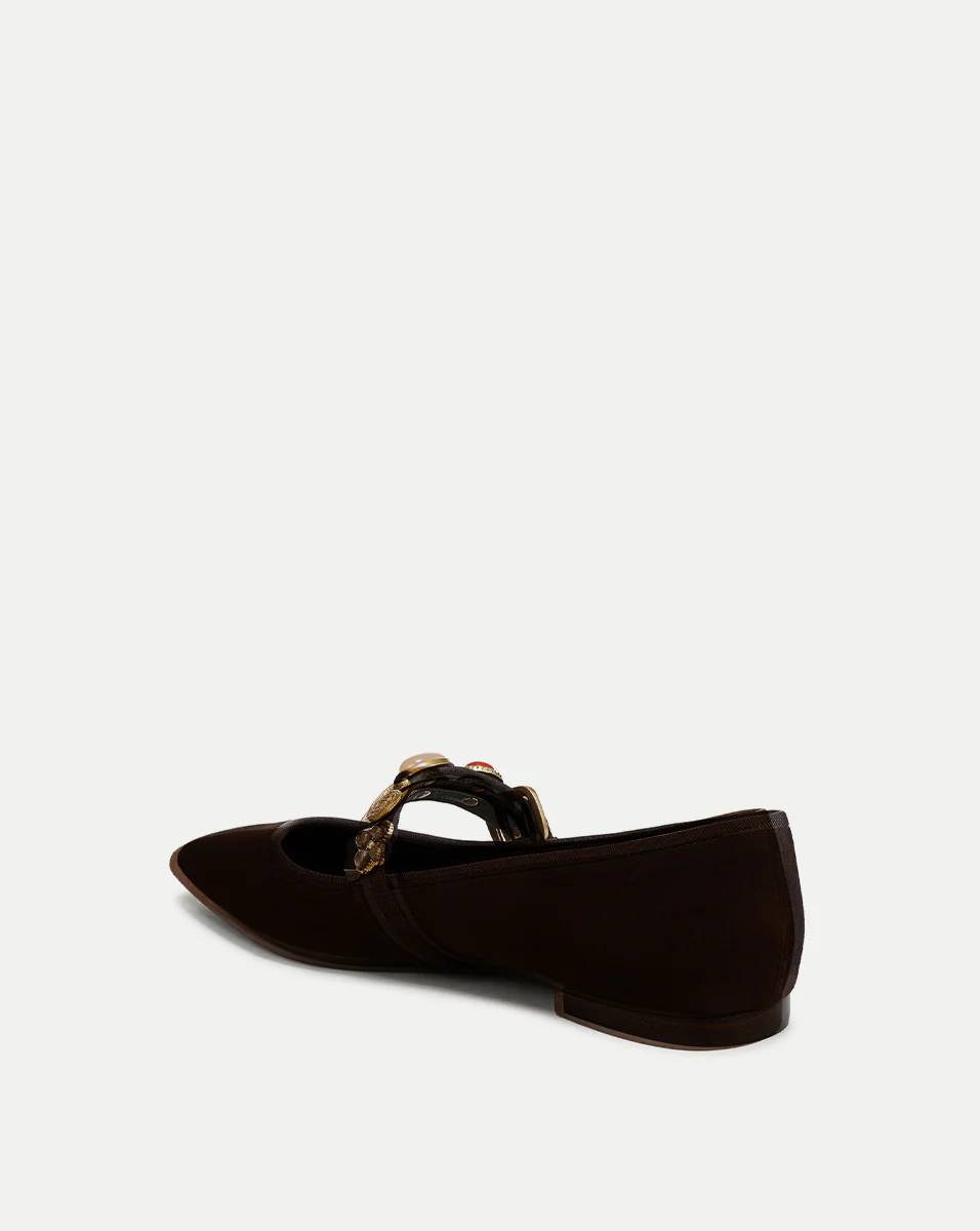 Selene Embellished Flat - Image 4