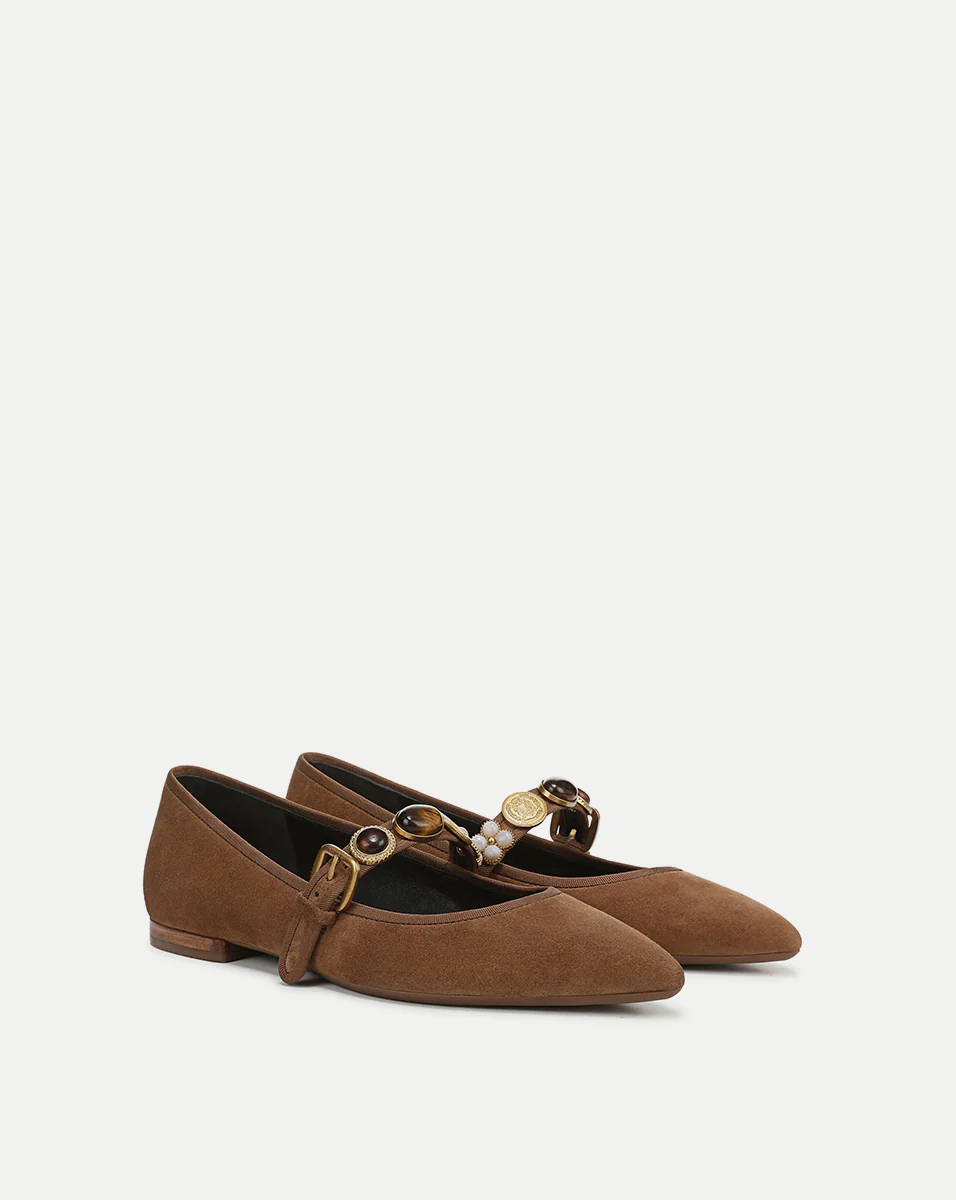 Selene Embellished Flat - Image 3