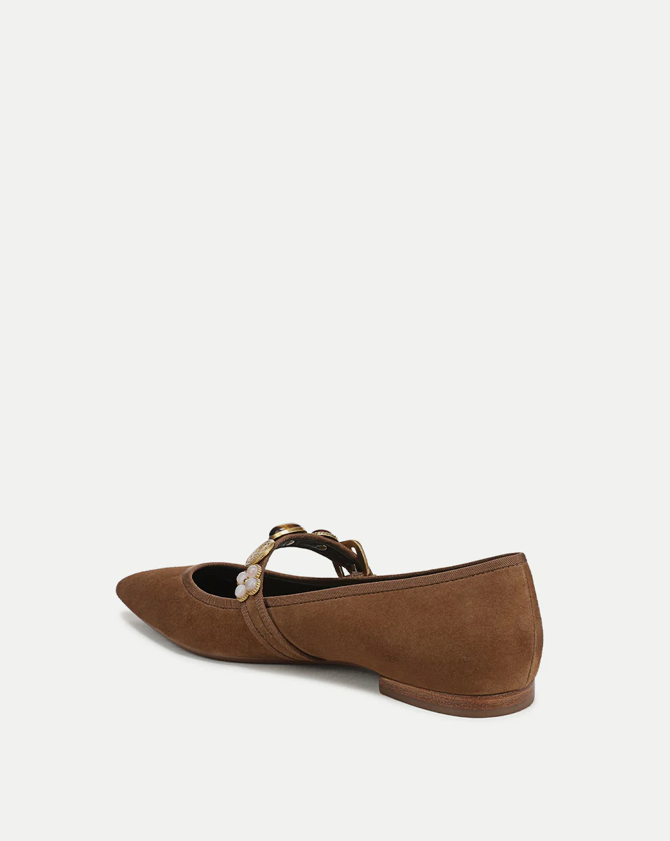 Selene Embellished Flat - Image 5