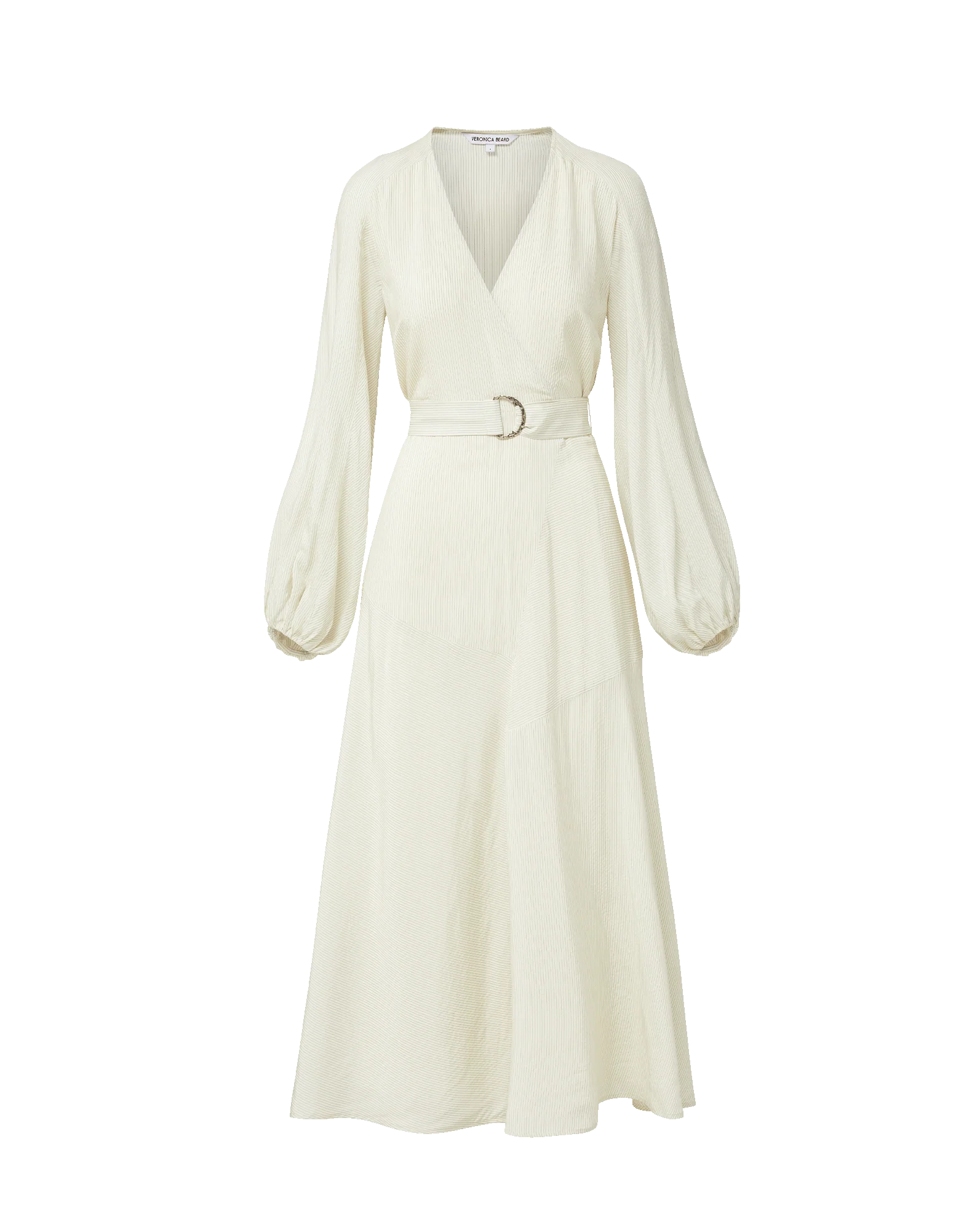 Seneca Bishop-Sleeve Midi Dress - Image 5
