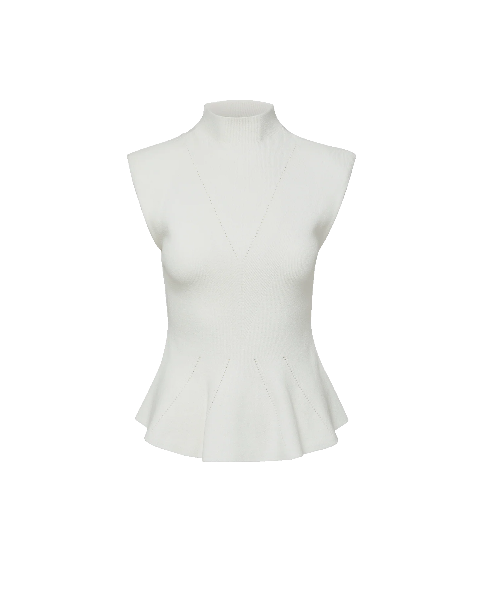 Seraphine Knit Peplum Top - Image 5