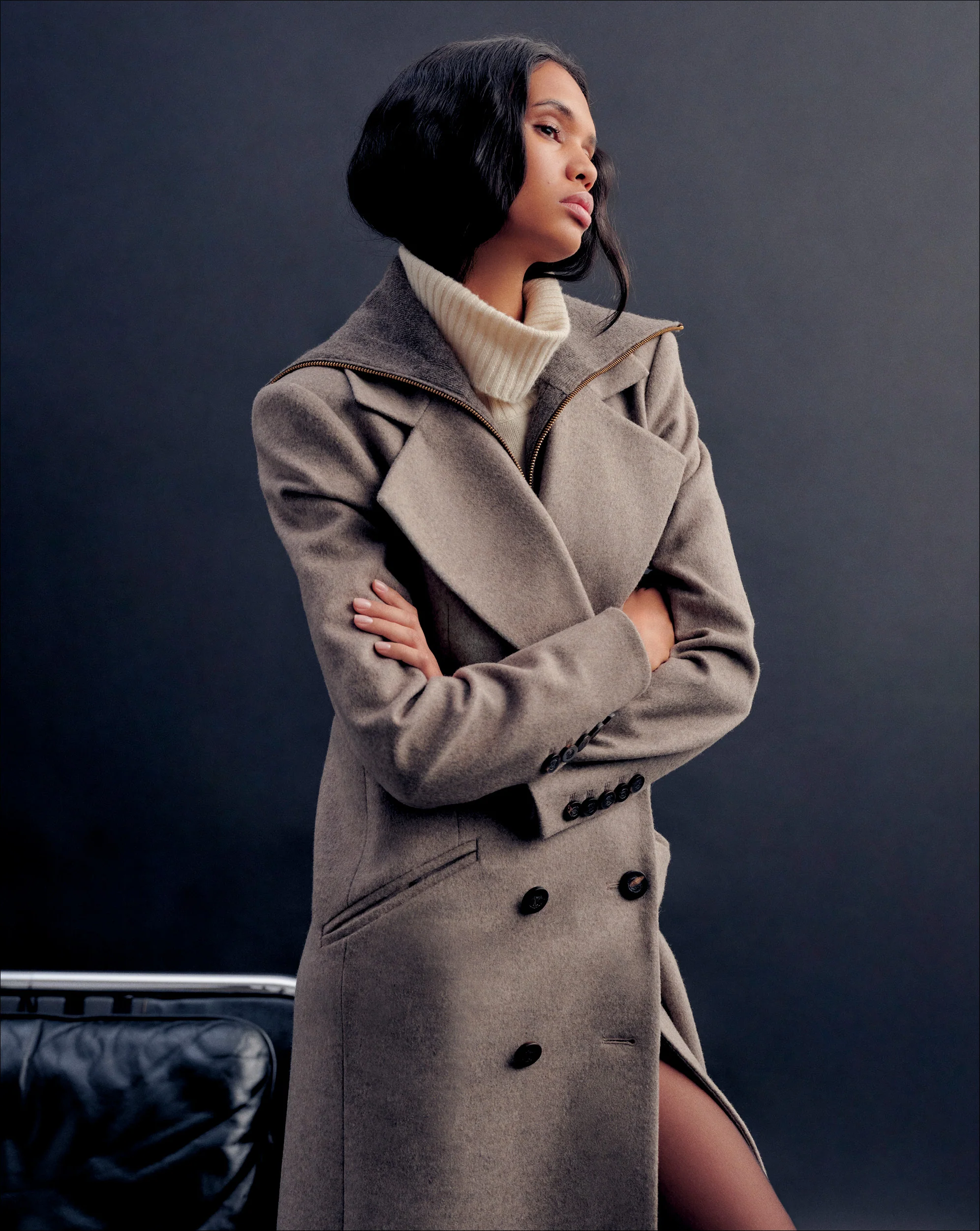 Seth Wool-Cashmere Dickey Coat - Image 3