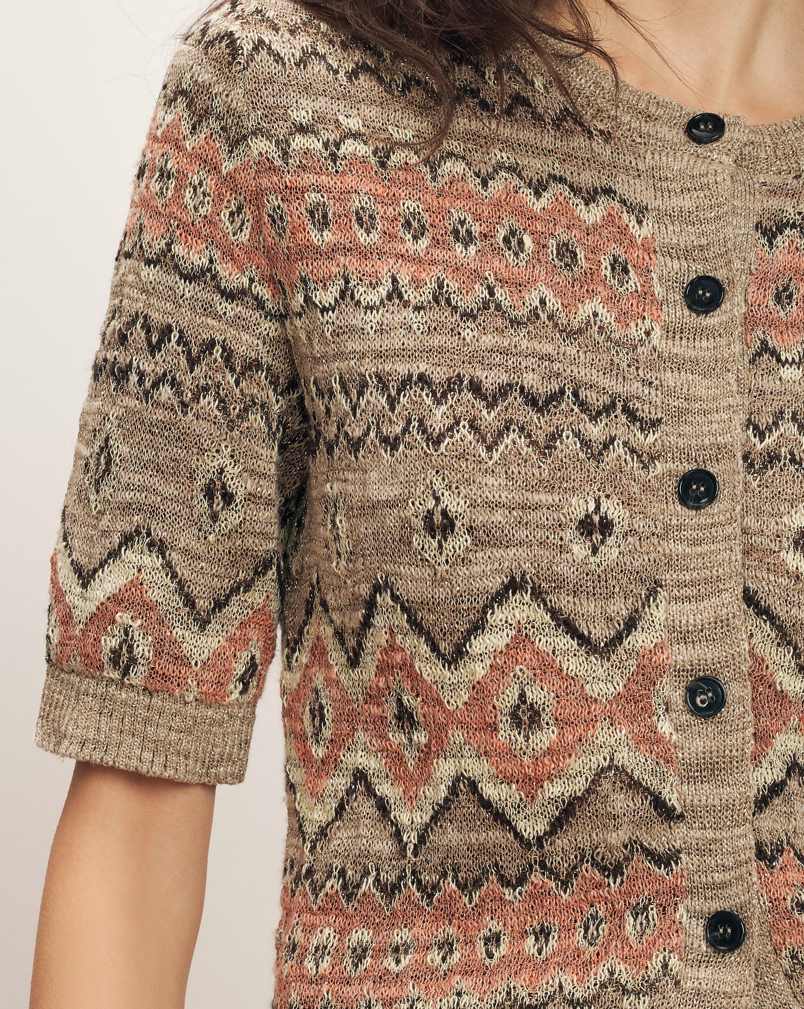 Shana Printed Cardigan - Image 3