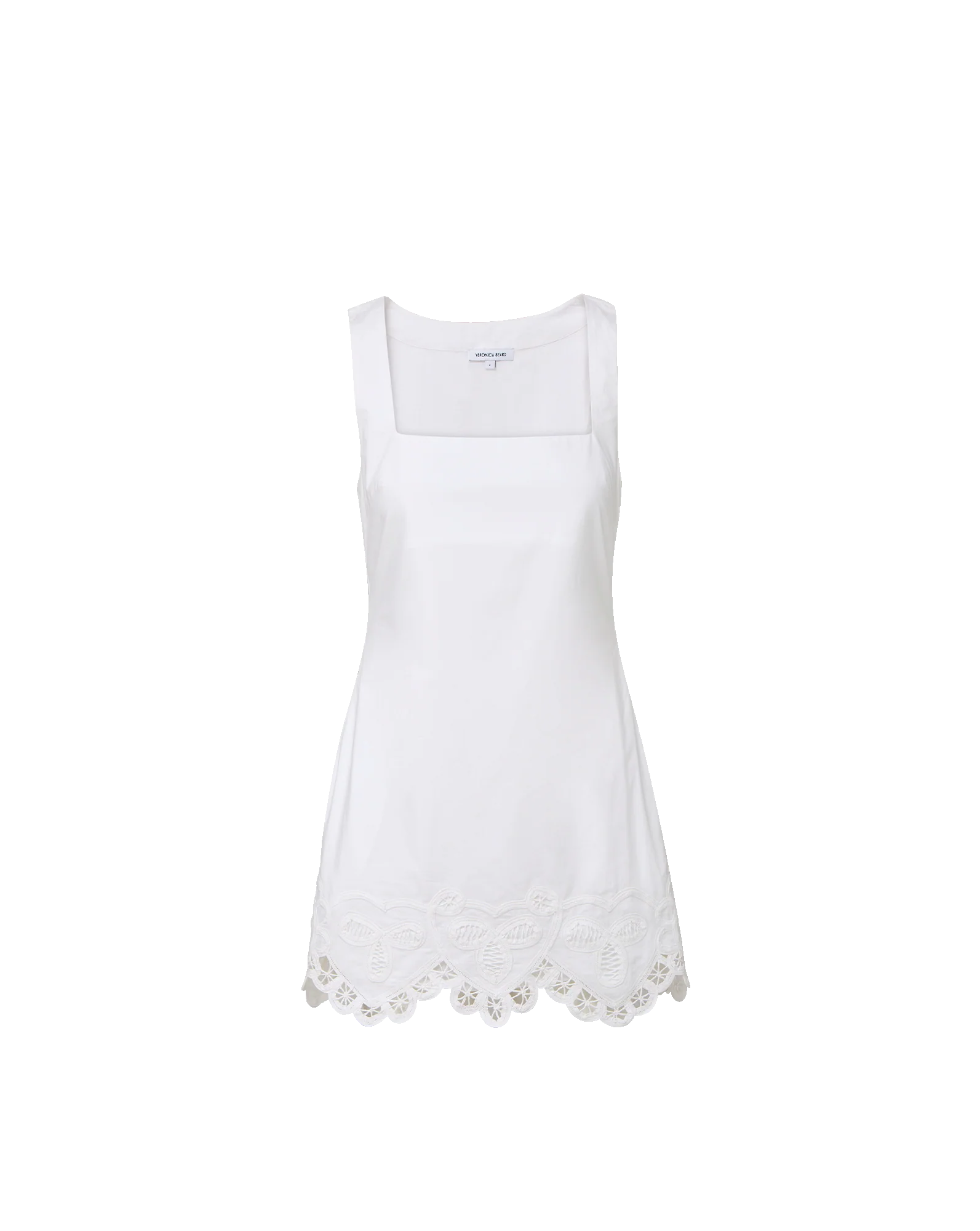 Shanice Lace-Trim Mini Dress - Image 7