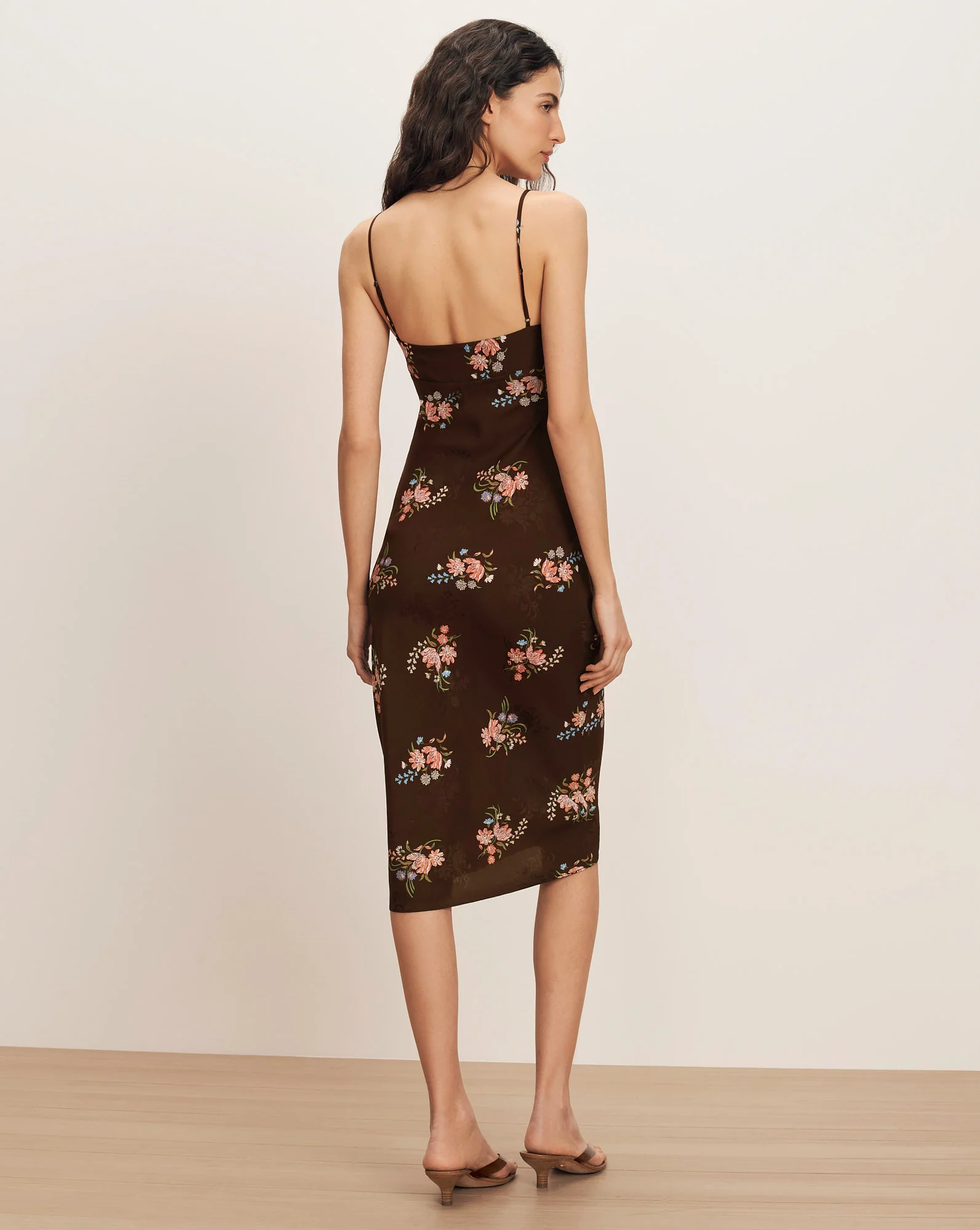 Shara Floral Slip Dress - Image 4