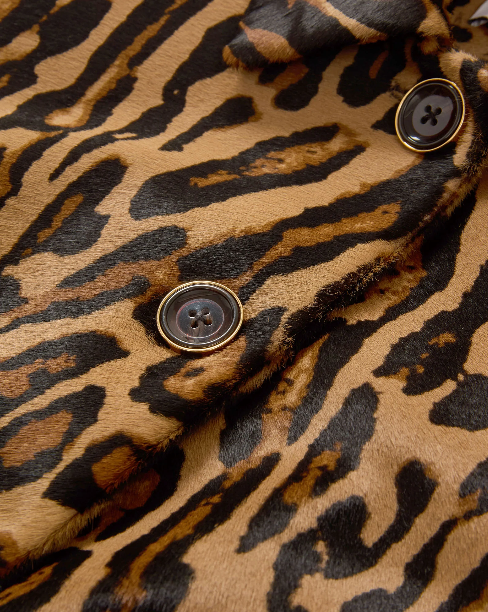 Shelley Calf Hair Dickey Coat - Image 3
