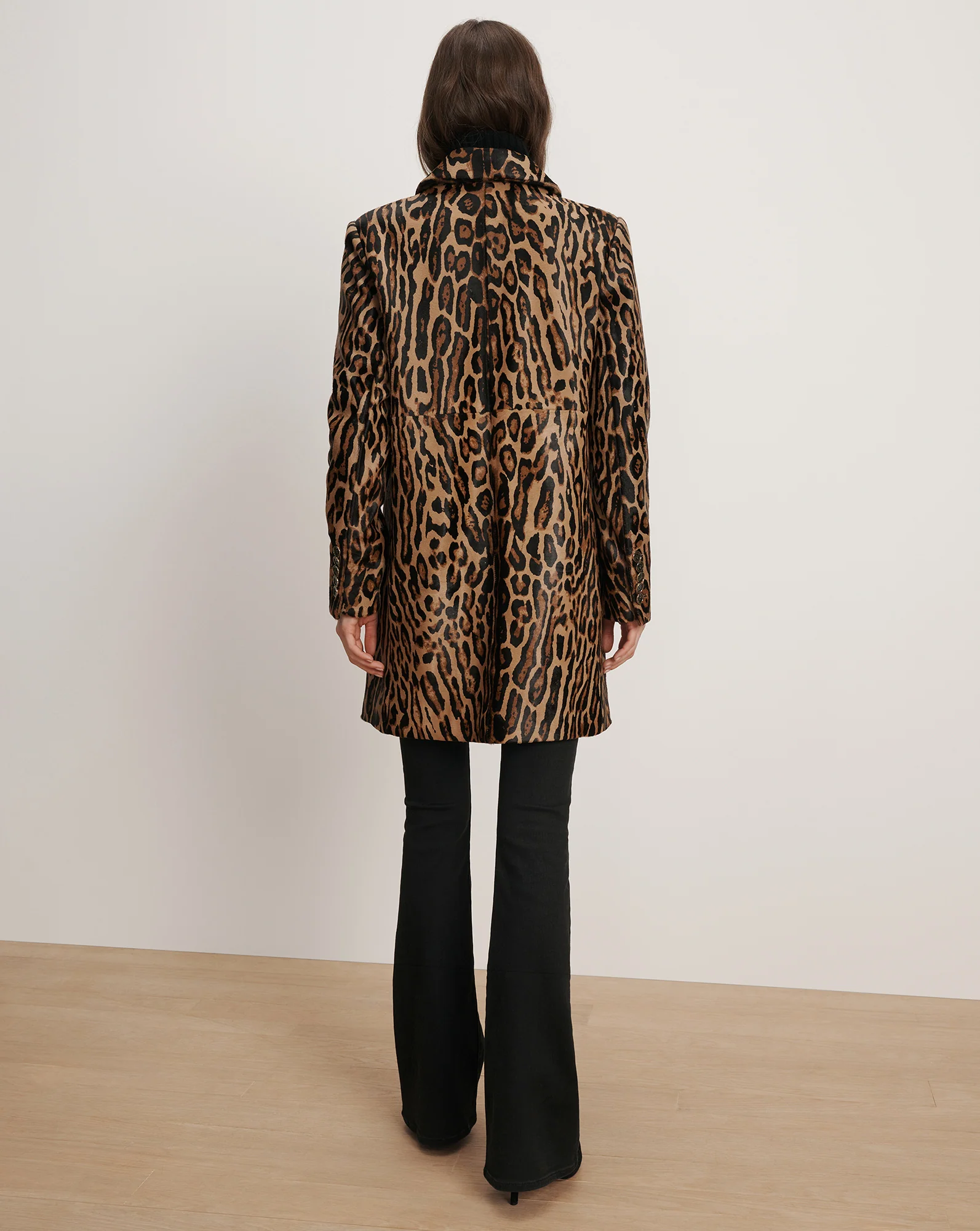 Shelley Calf Hair Dickey Coat - Image 4