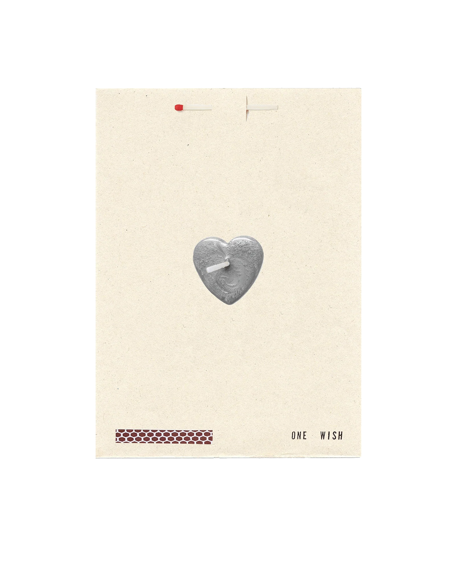 Silver Heart Wish Card - Image 2