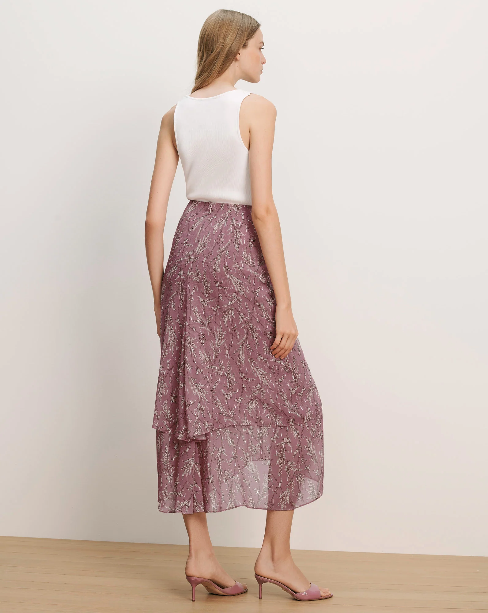 Sira Floral Midi Skirt - Image 5
