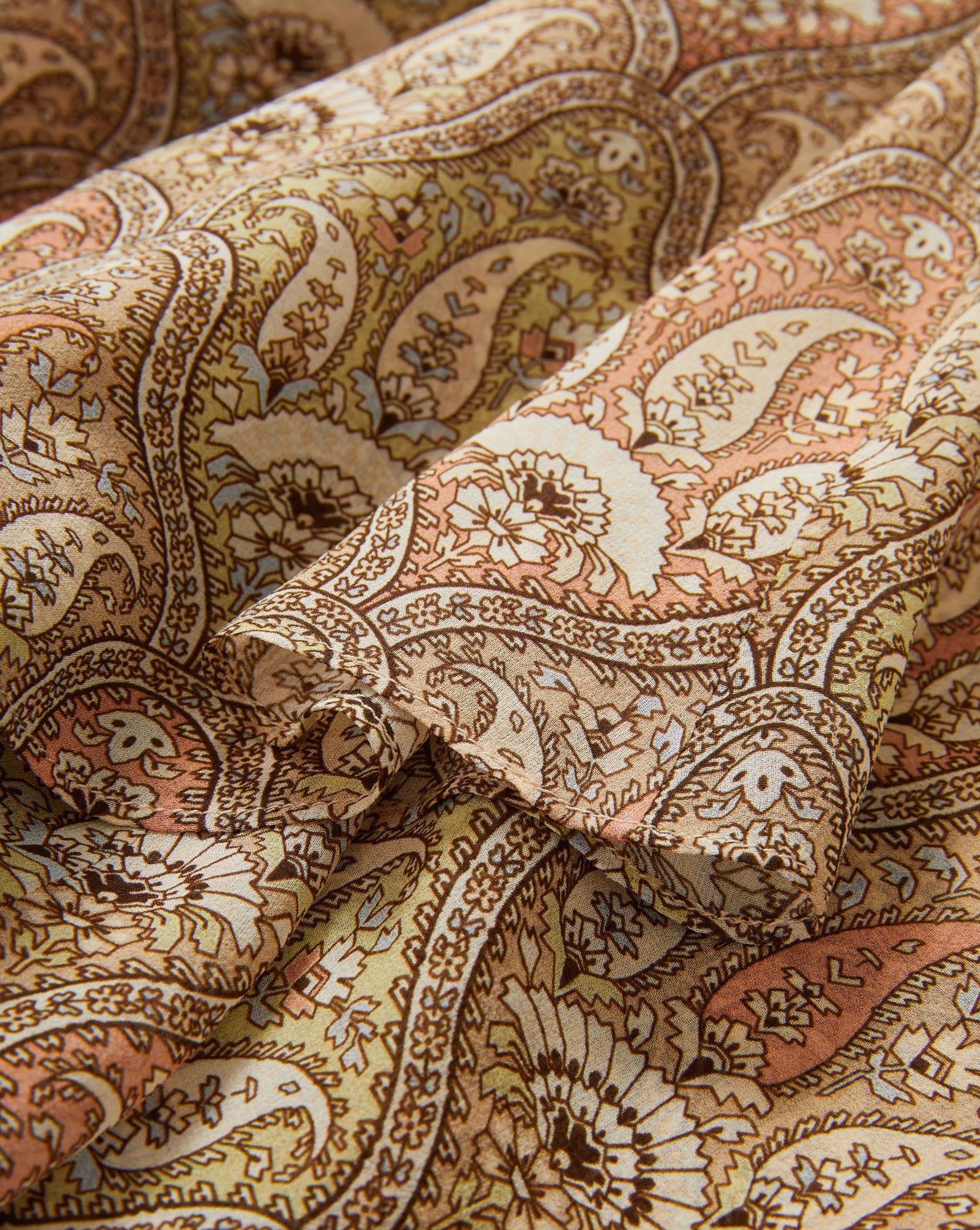 Sira Silk Midi Skirt - Image 4