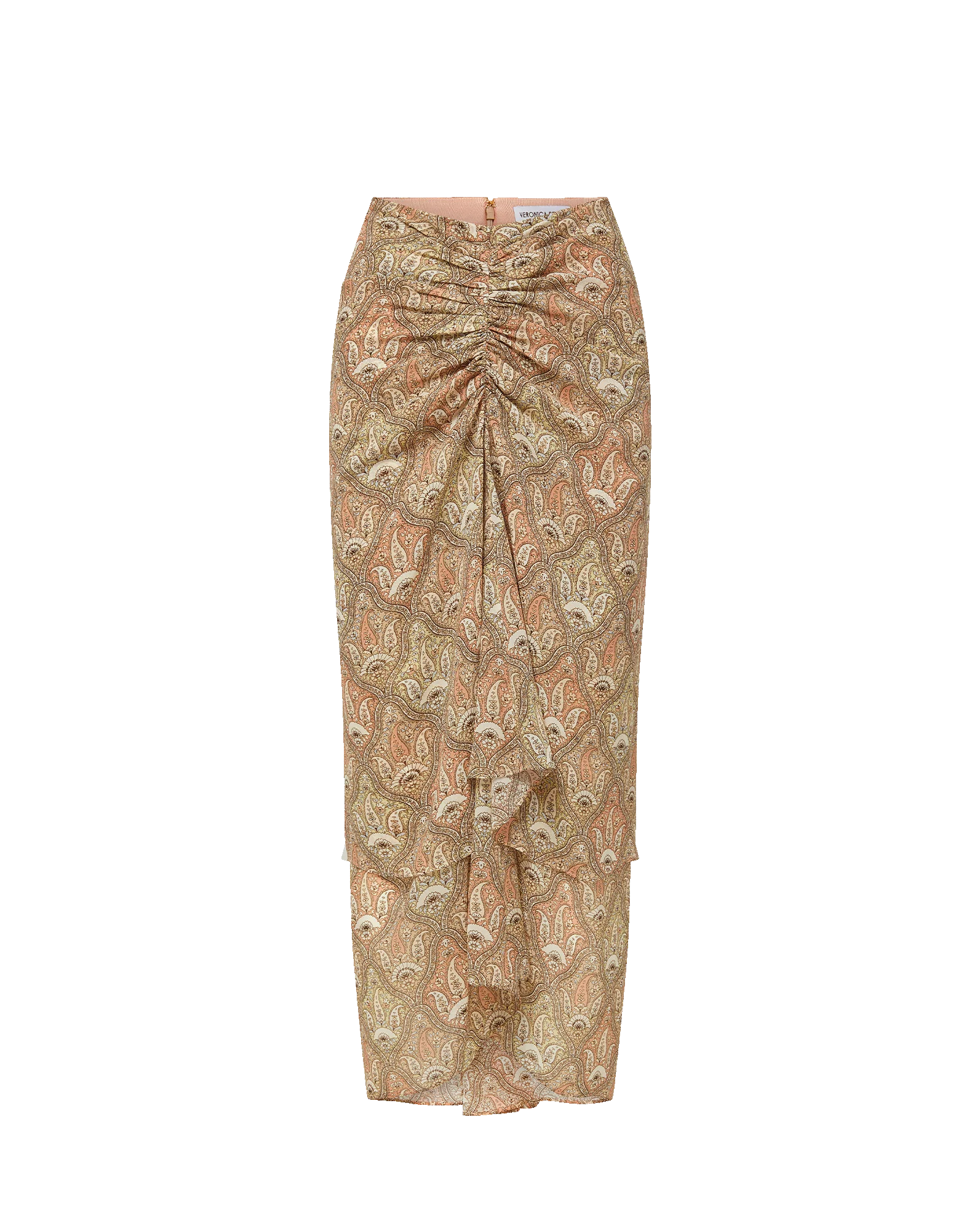 Sira Silk Midi Skirt - Image 7