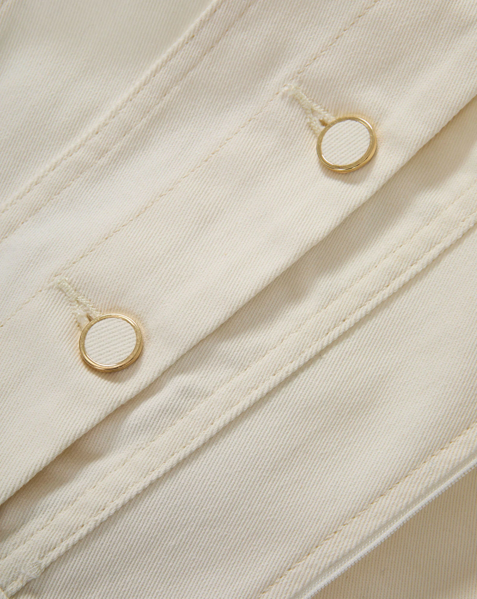 Slate Cotton Twill Dickey - Image 3