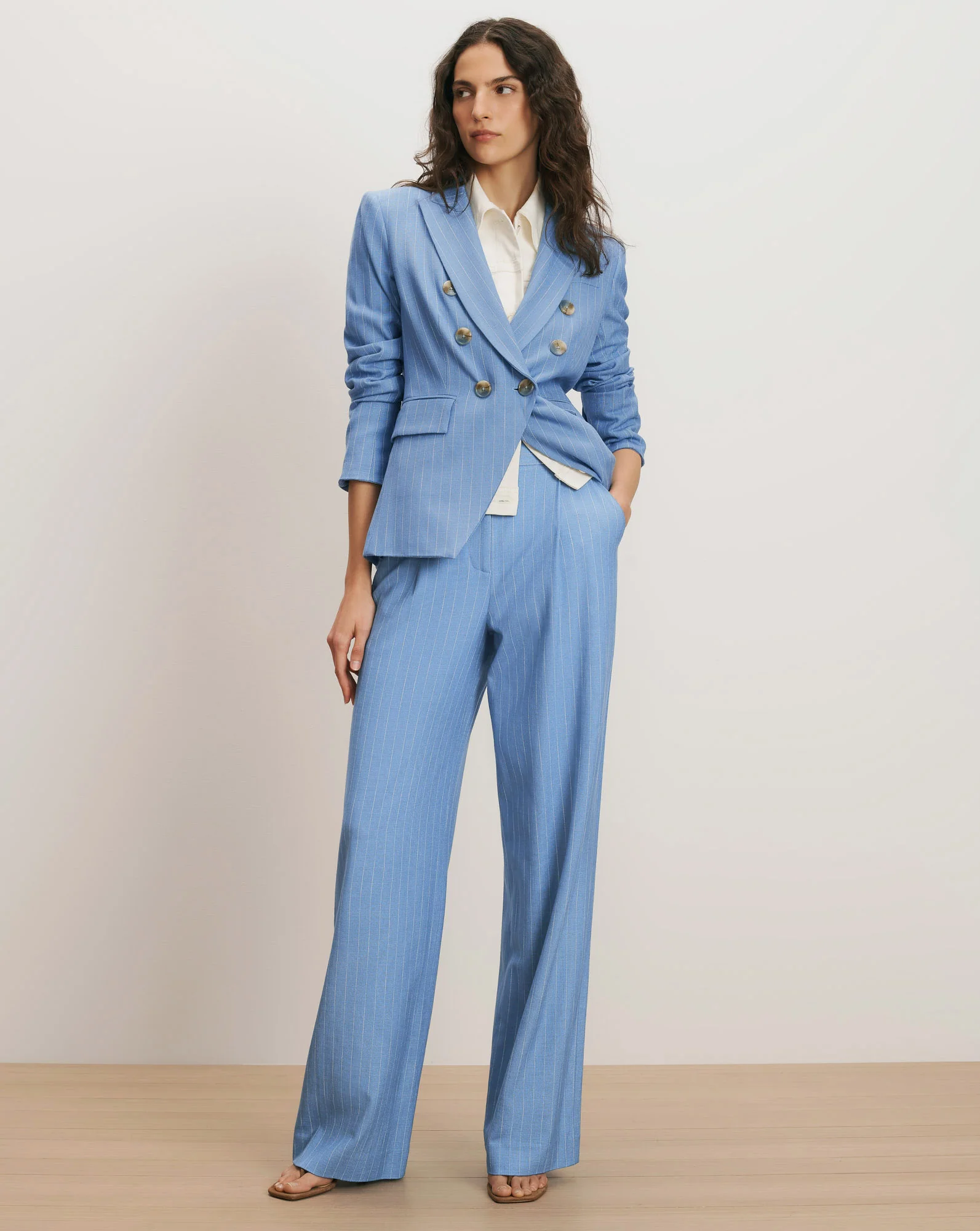 Slate Cotton Twill Dickey - Image 4