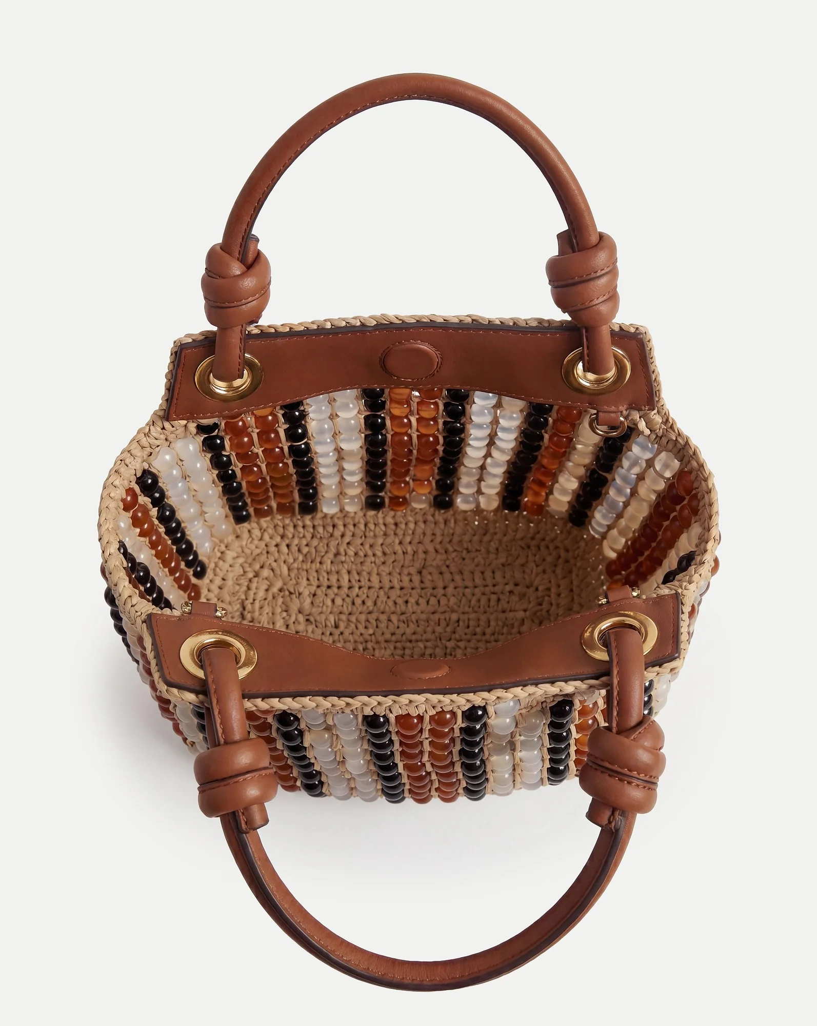 Small Beaded Veronica Beard Slouch Bag - Image 4