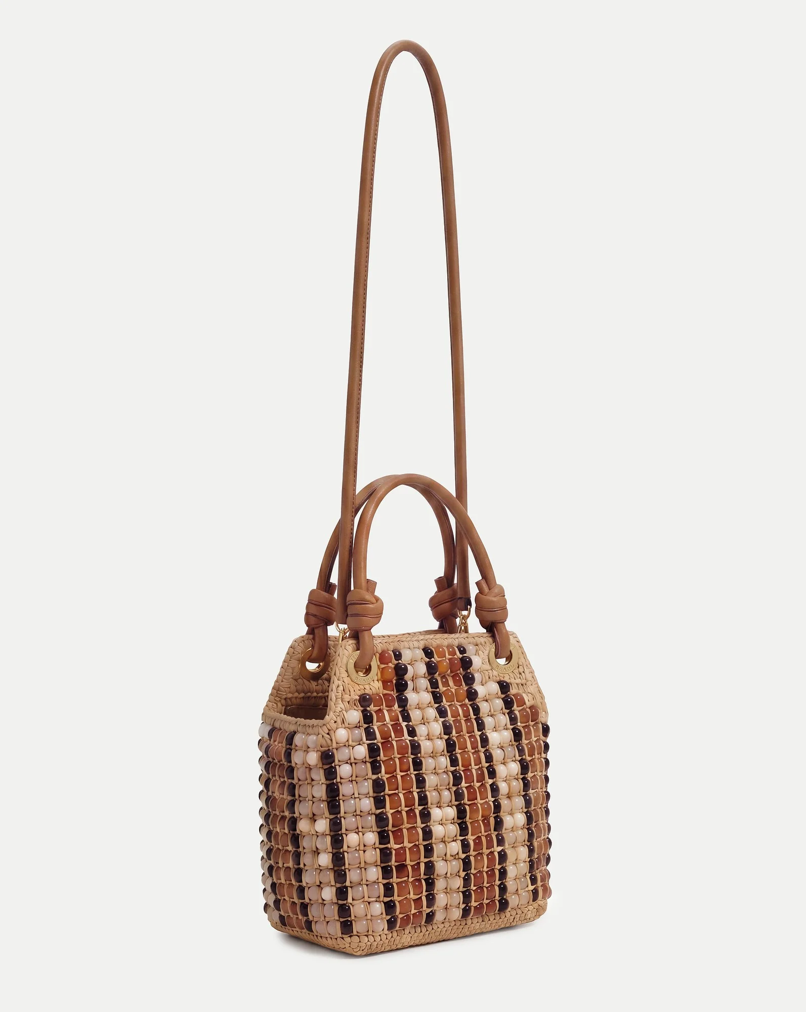 Small Beaded Veronica Beard Slouch Bag - Image 5
