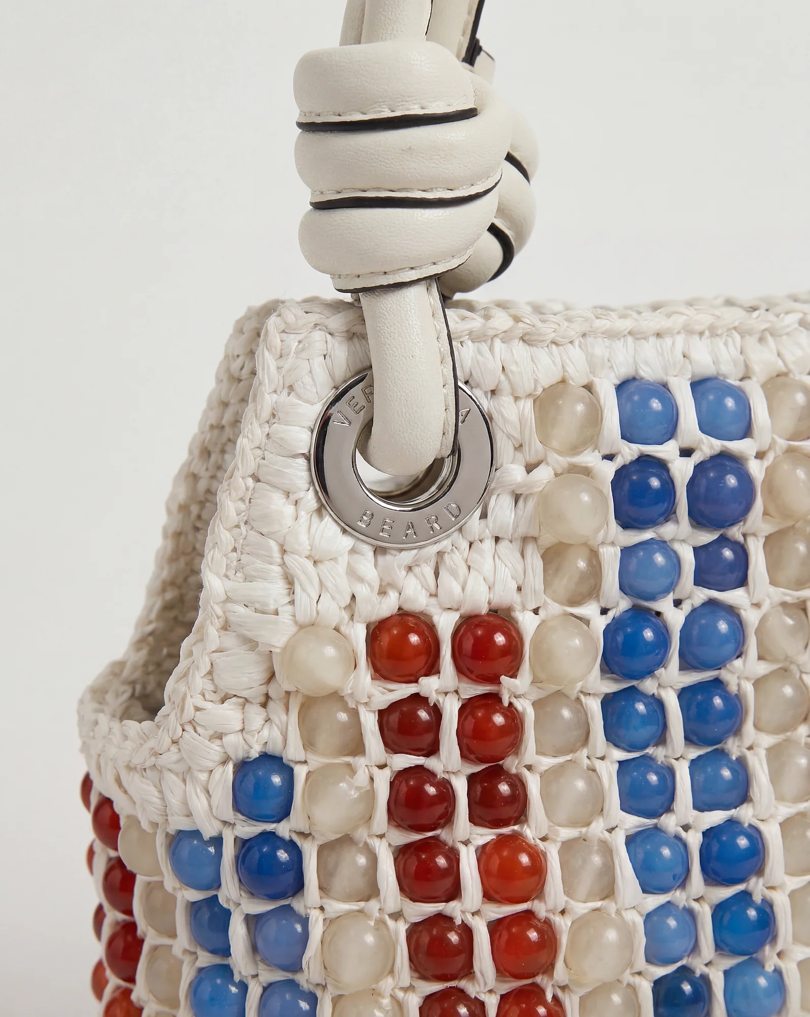 Small Beaded Veronica Beard Slouch Bag - Image 3
