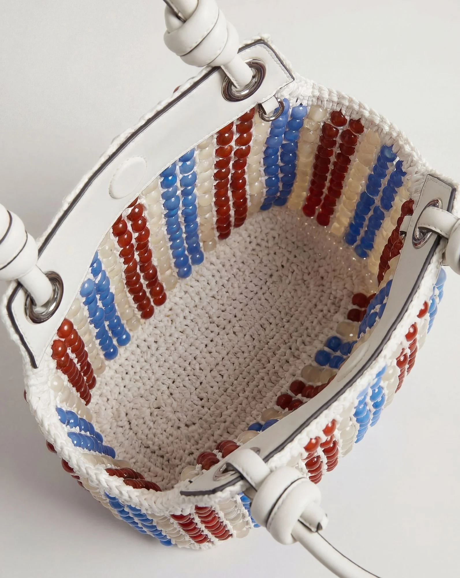 Small Beaded Veronica Beard Slouch Bag - Image 4