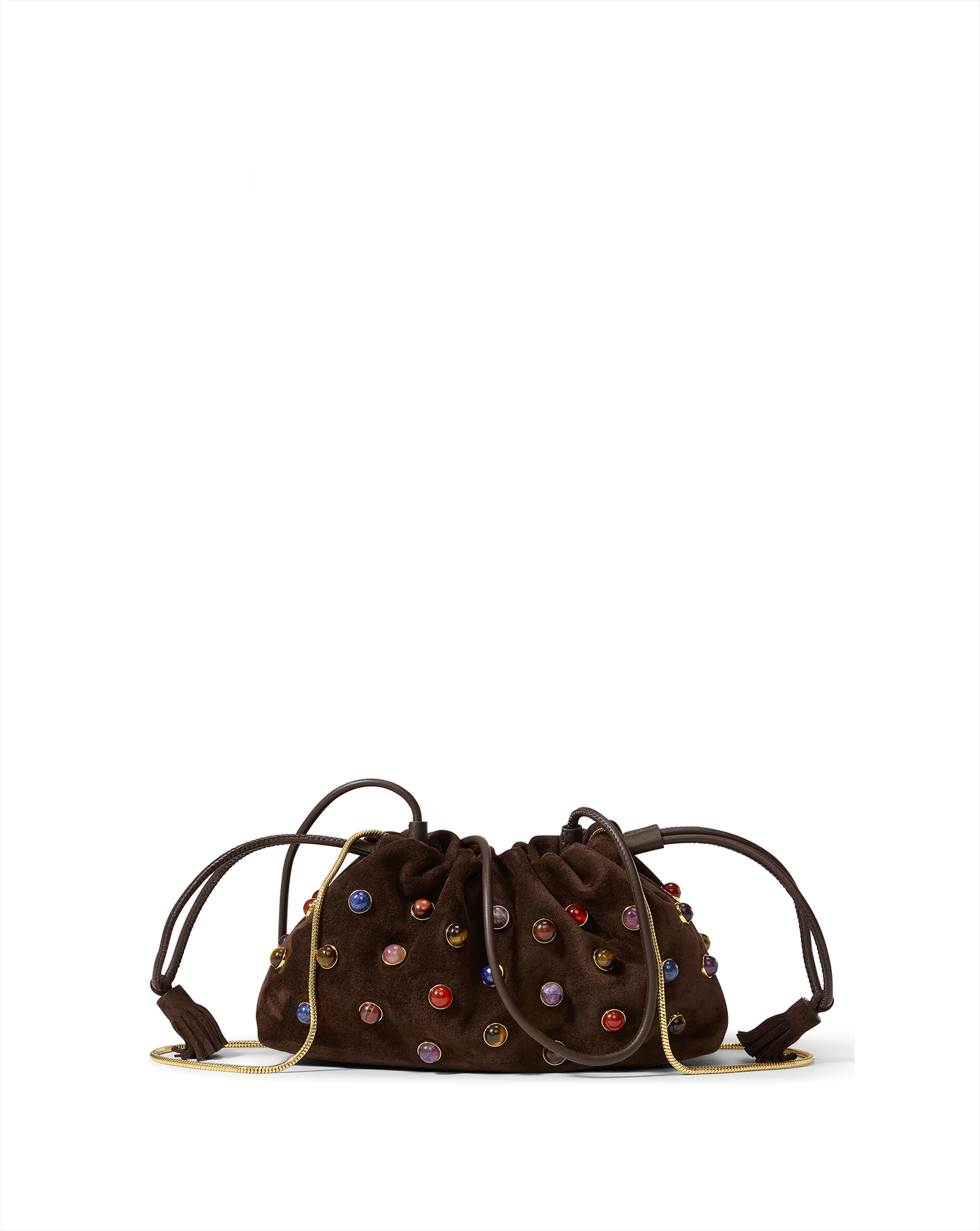 Small Embellished Veronica Beard Stash Bag - Image 8