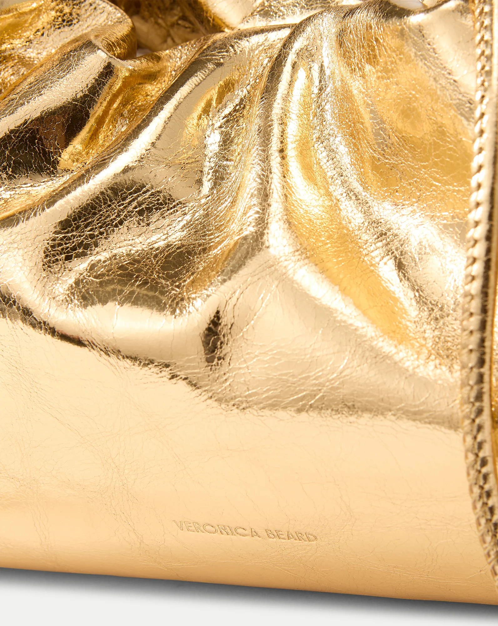 Small Metallic Veronica Beard Stash Bag - Image 3