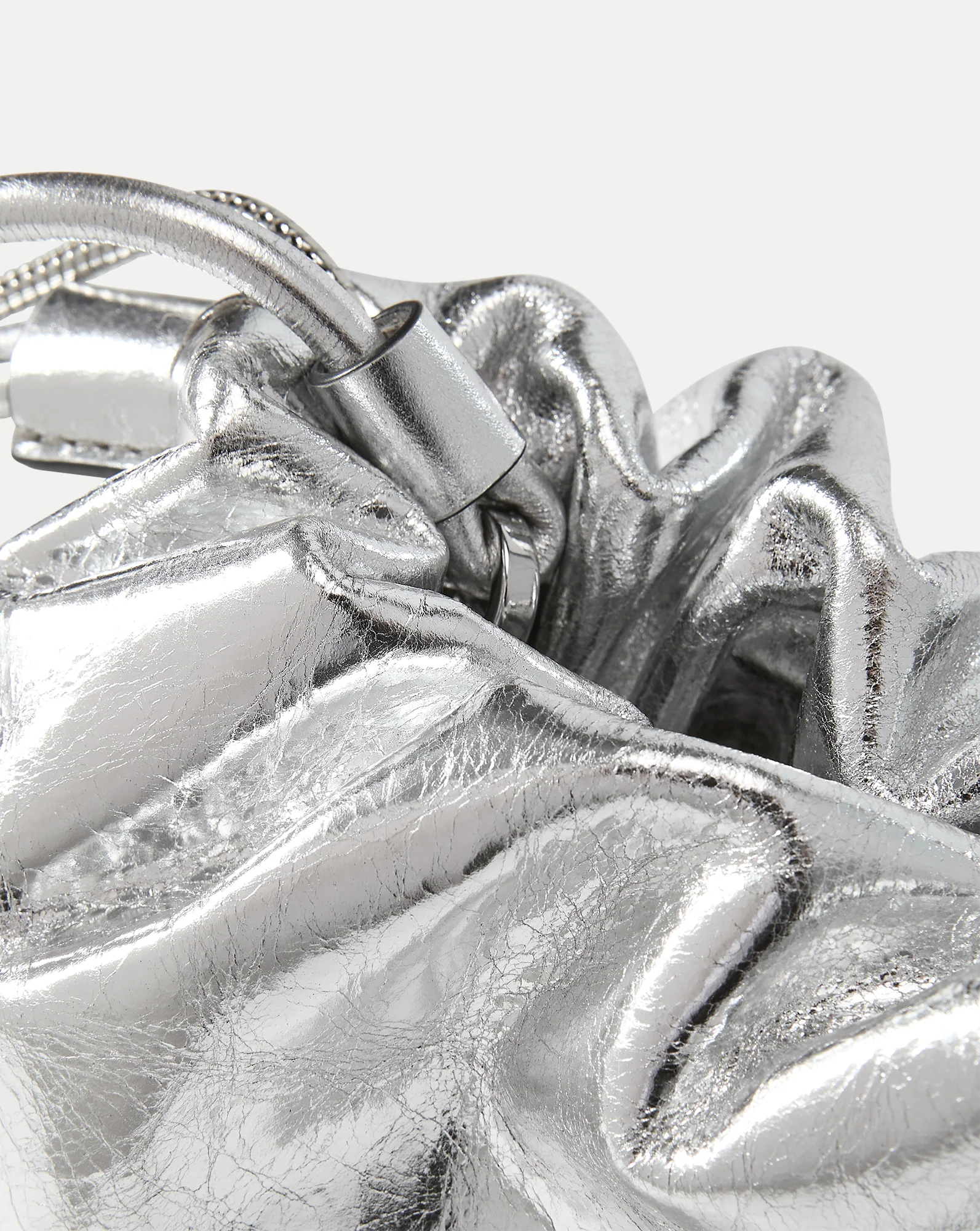 Small Metallic Veronica Beard Stash Bag - Image 4