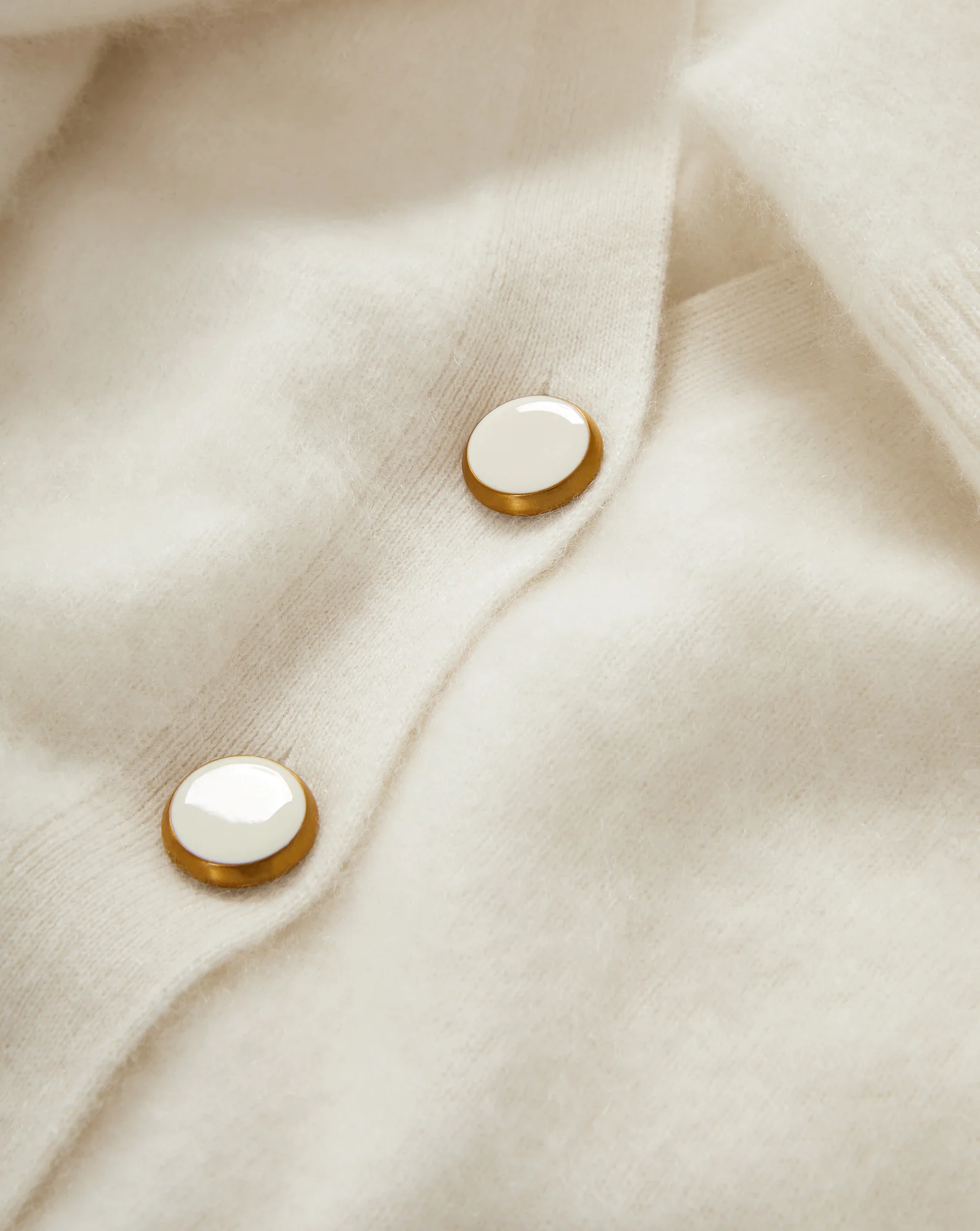 Solene Brushed Cashmere Cardigan - Image 3