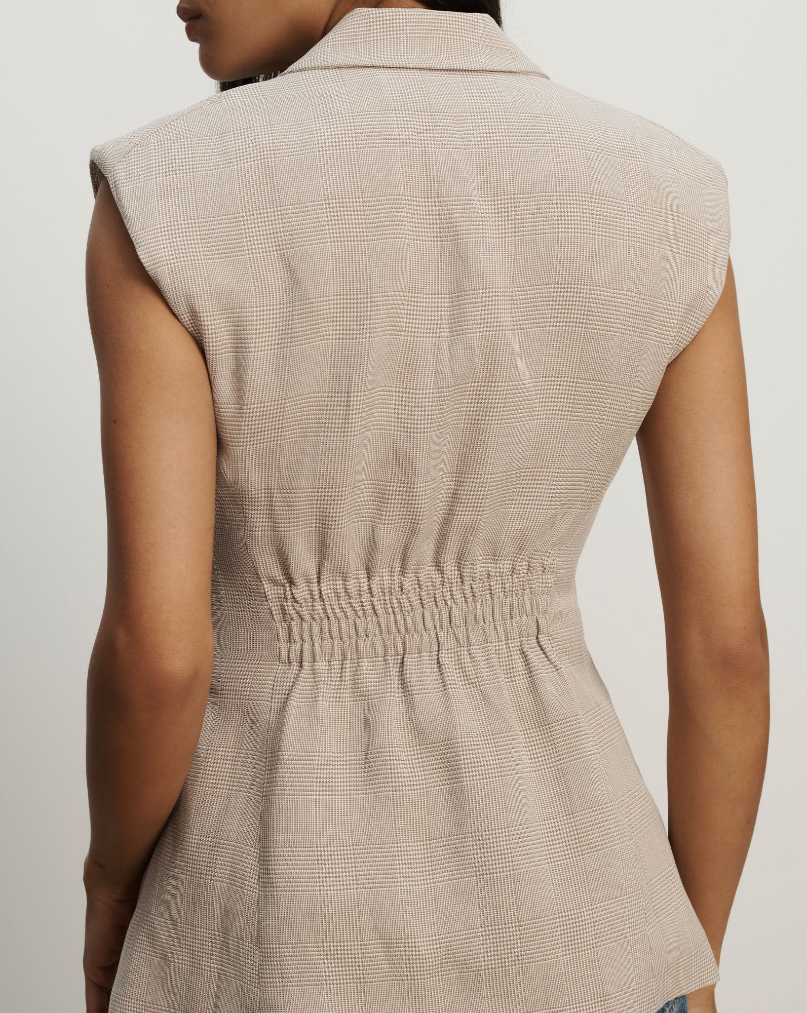 Sorenne Plaid Vest - Image 6