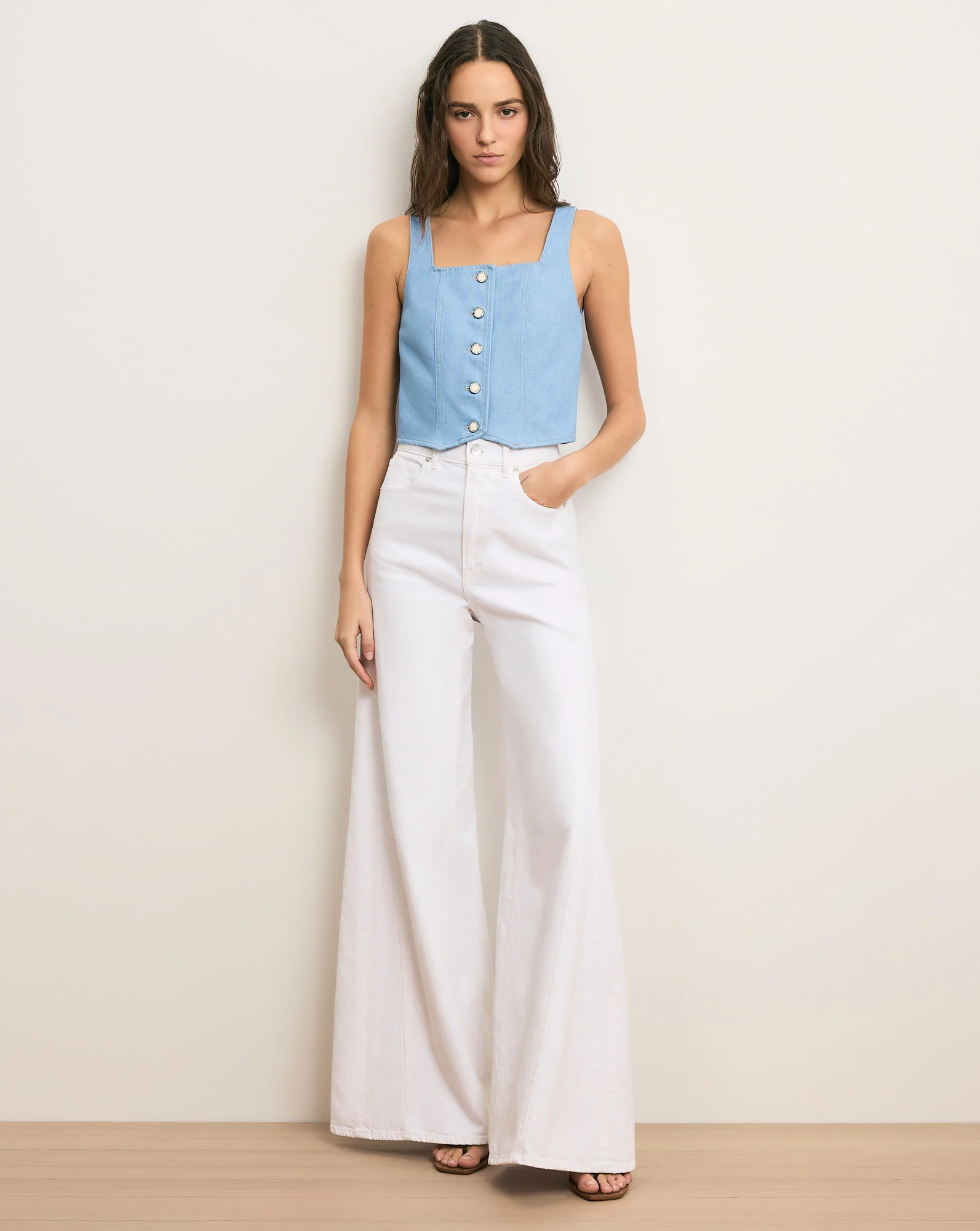 Spensley Denim Vest - Image 2