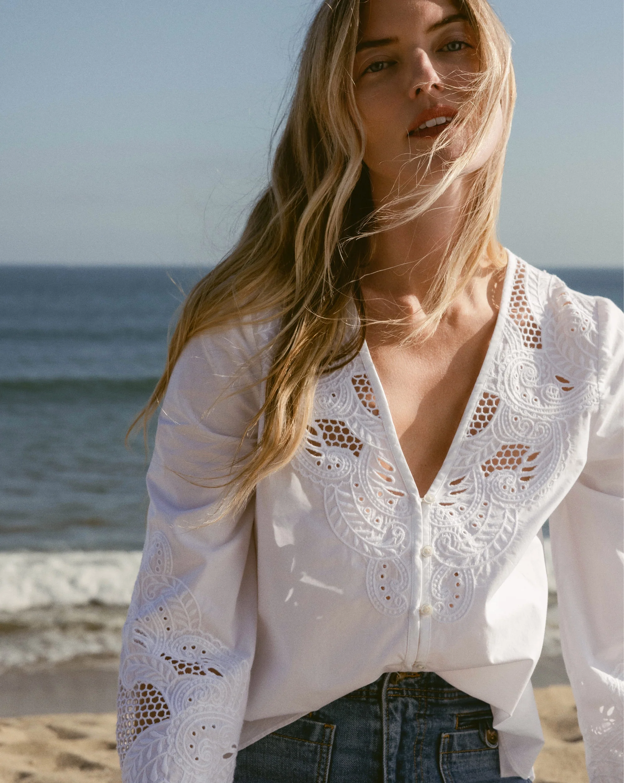 Suniva Embroidered Shirt - Image 6