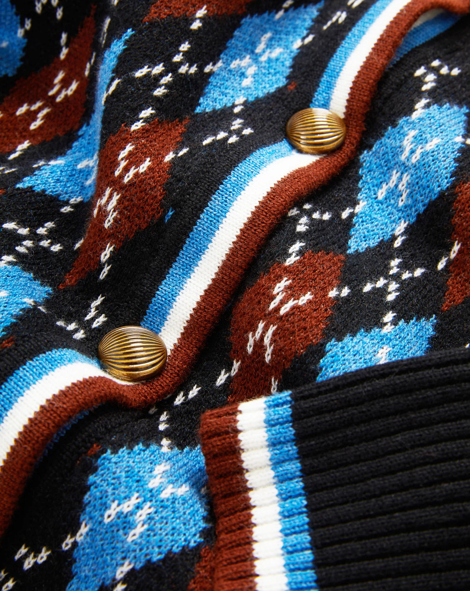 Sylvane Argyle Cardigan - Image 3