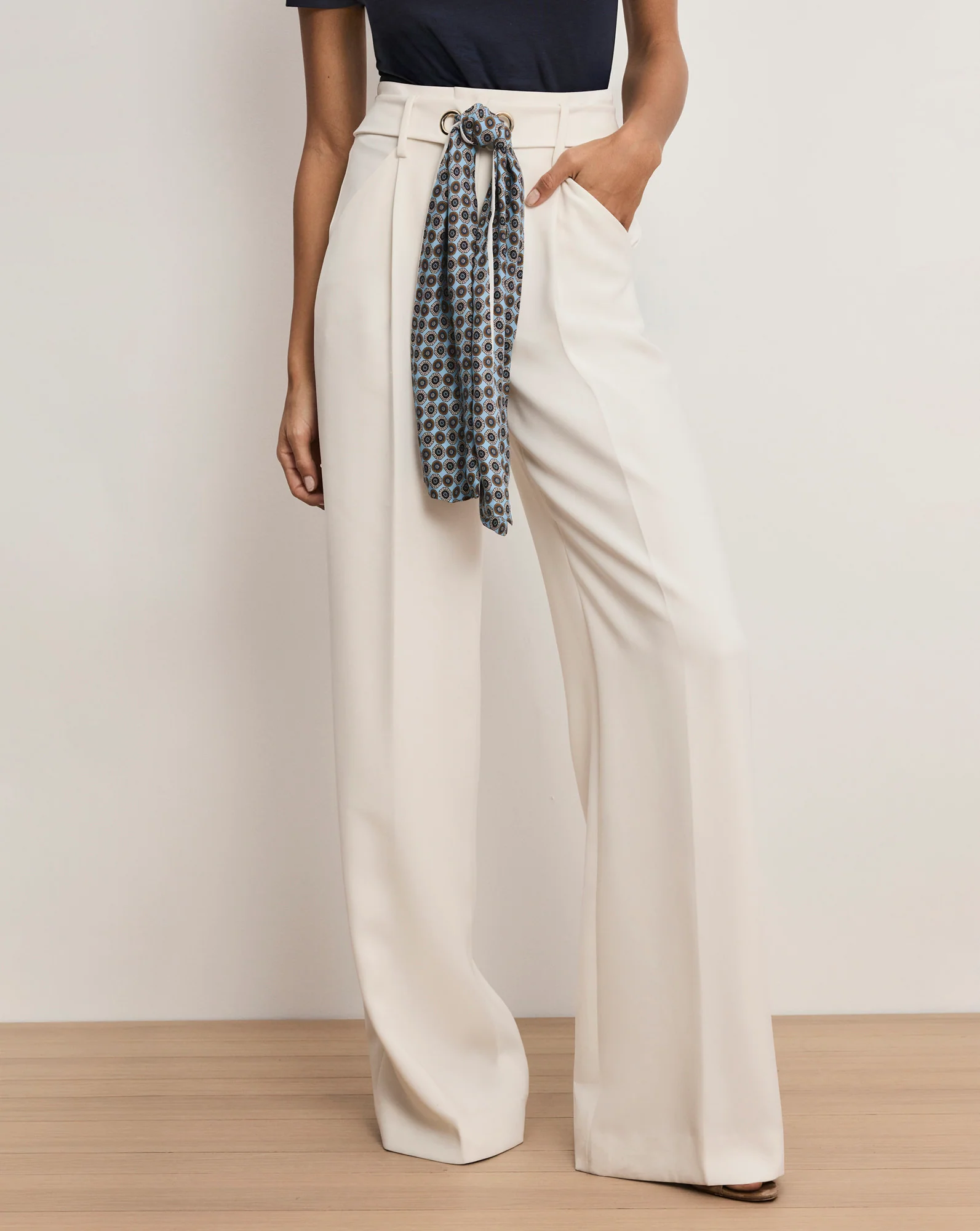 Tai Belted Wide-Leg Pant - Image 2