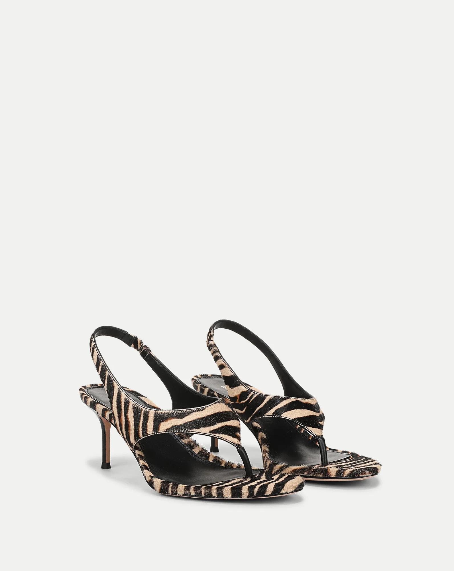 Talon Calf Hair Slingback Sandal - Image 2