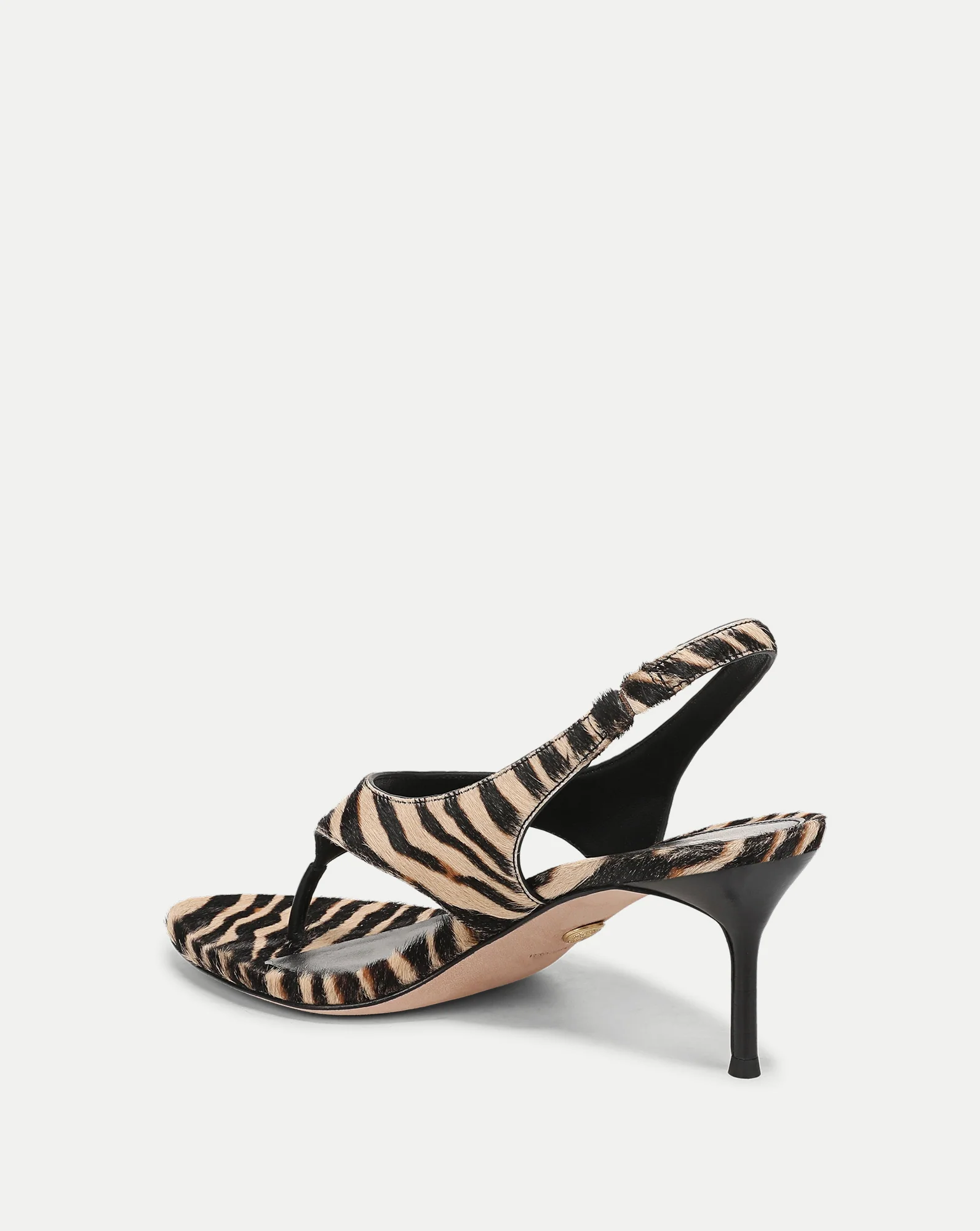 Talon Calf Hair Slingback Sandal - Image 4