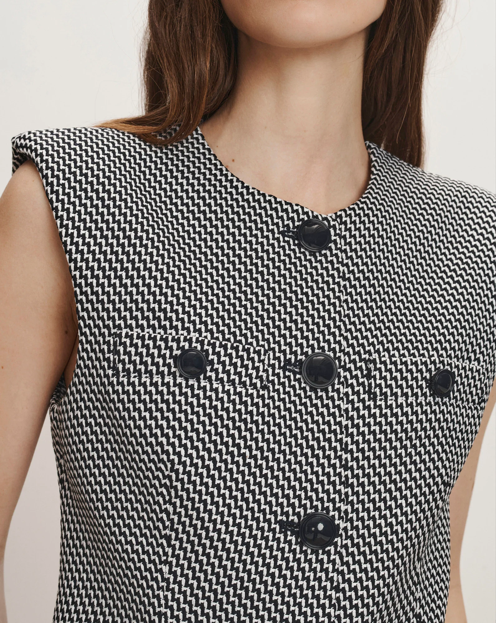 Tamara Tweed Vest - Image 6