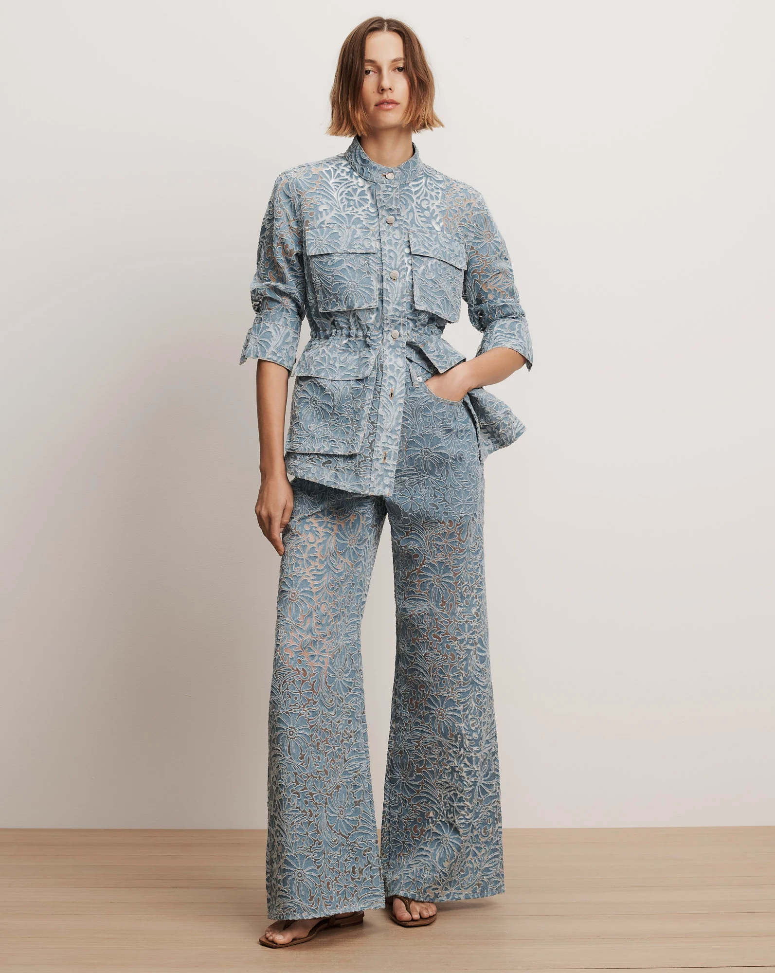 Taylor Burnout Wide-Leg Jean - Image 6