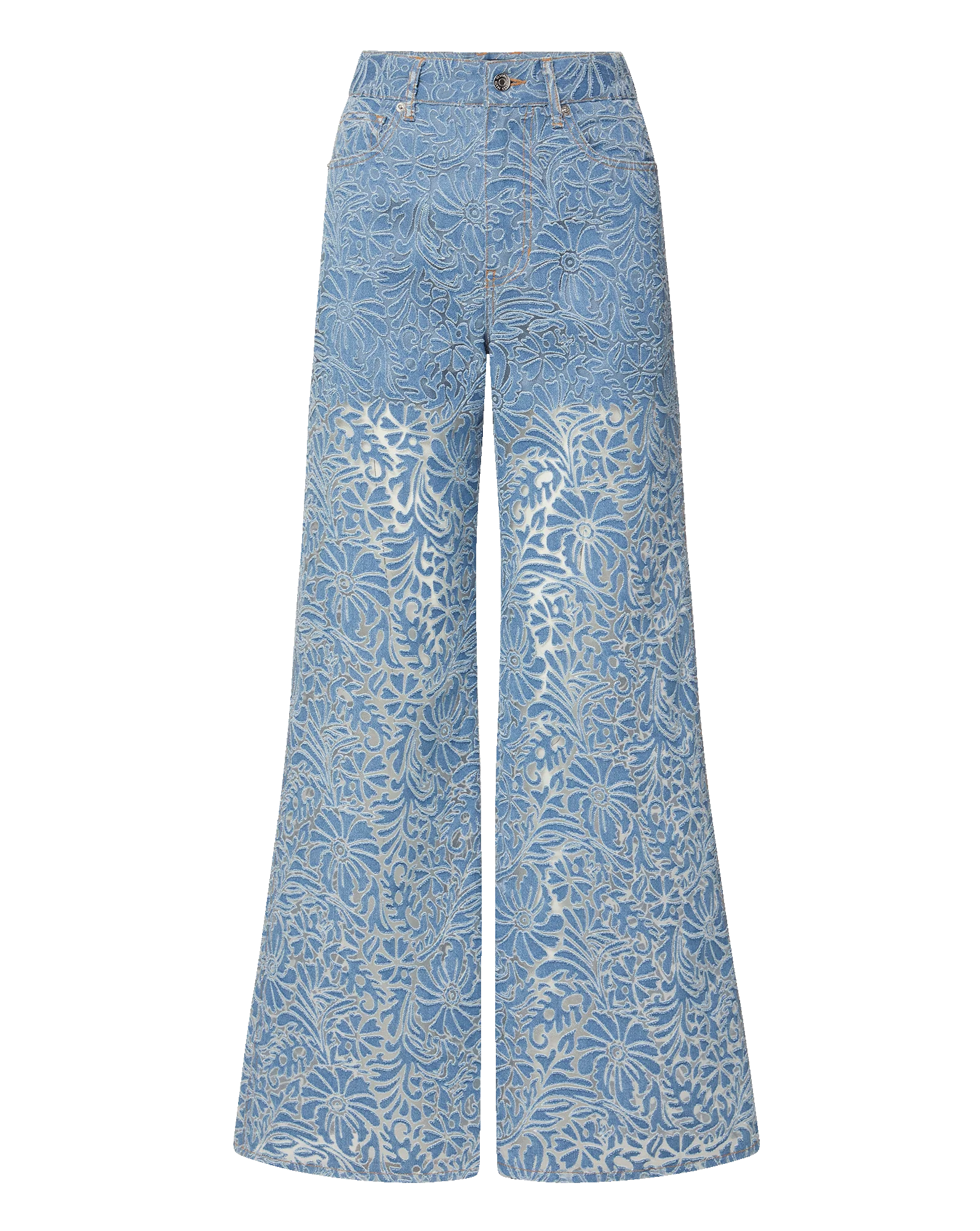 Taylor Burnout Wide-Leg Jean - Image 9