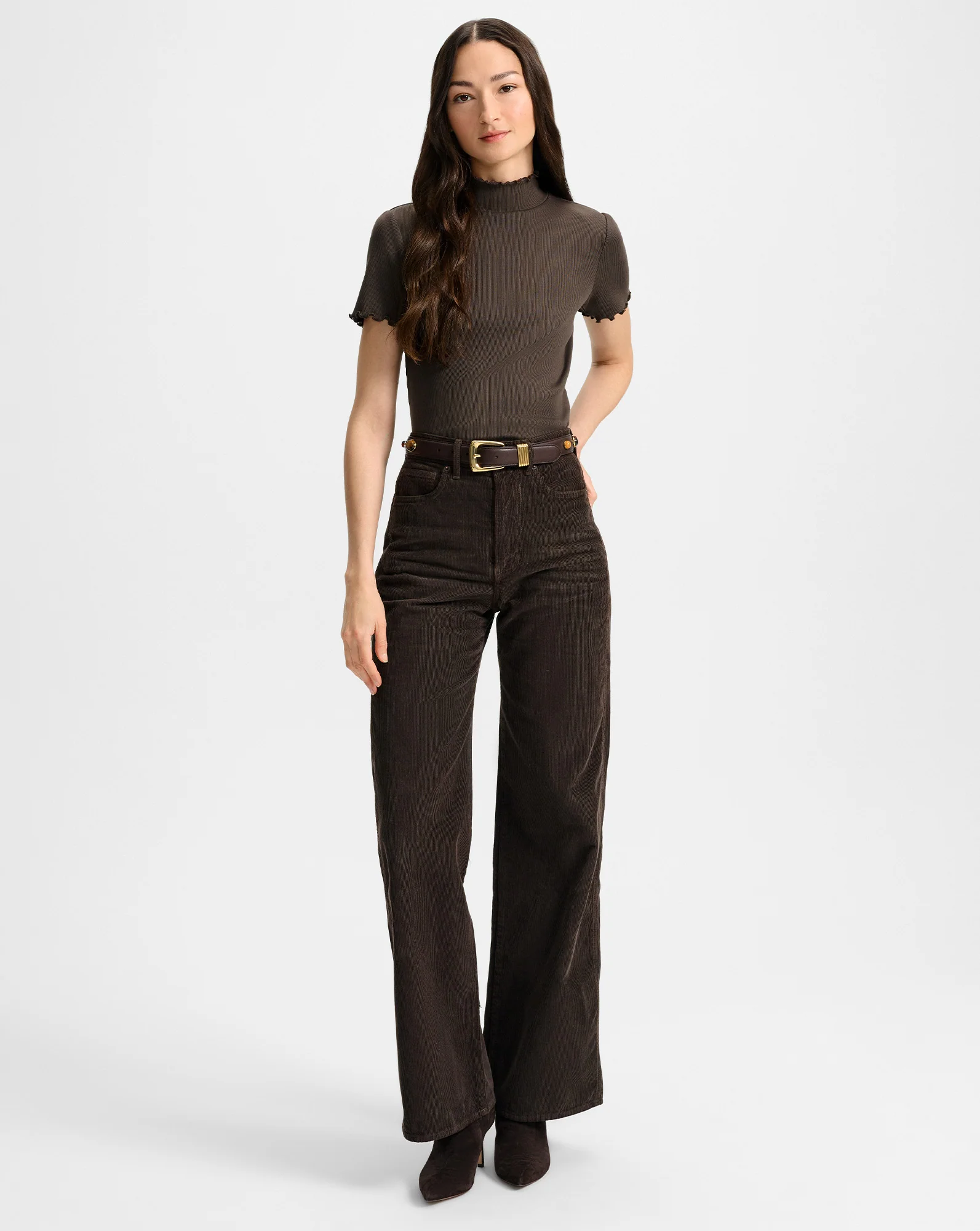Taylor Corduroy Wide-Leg Pant - Image 3