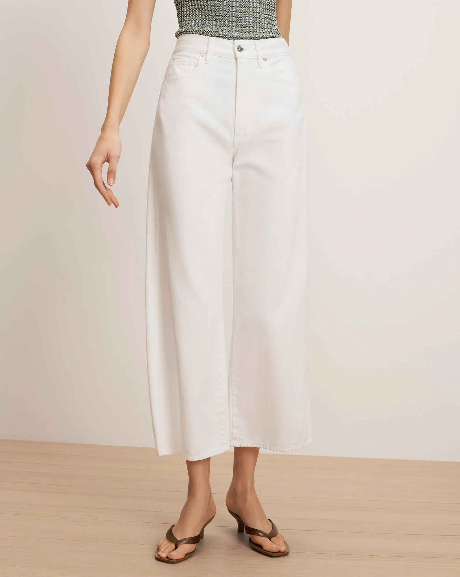 Taylor Cropped Wide-Leg Jean - Image 2