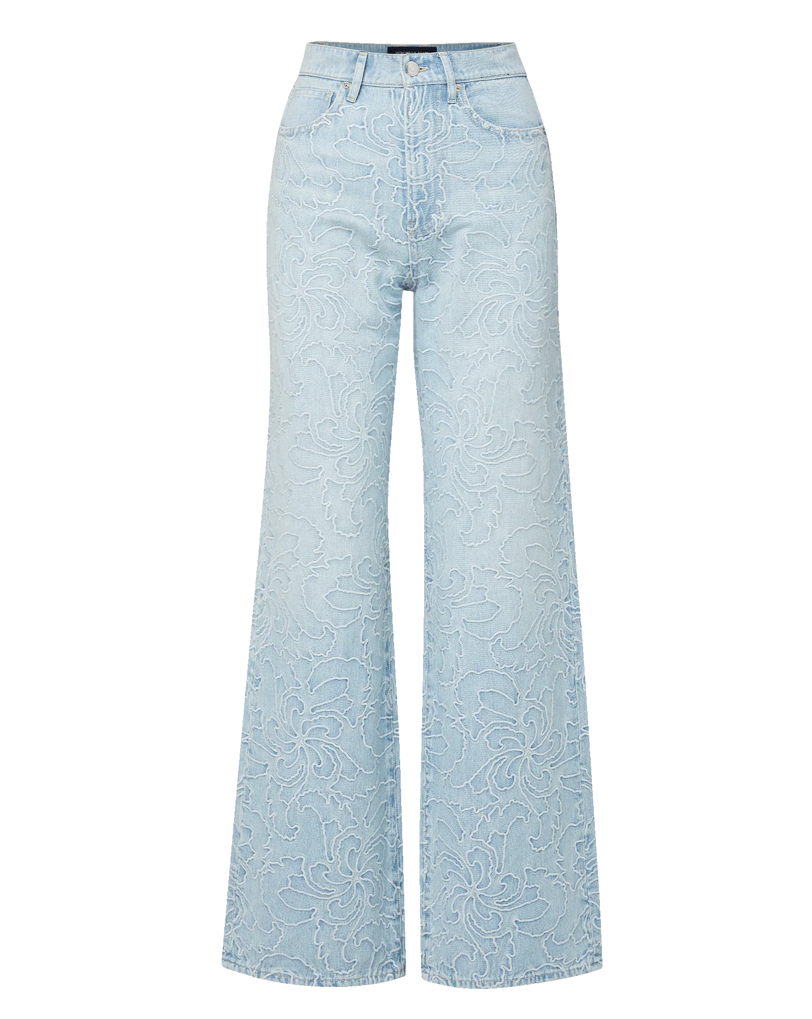 Taylor Embroidered Wide-Leg Jean - Image 7