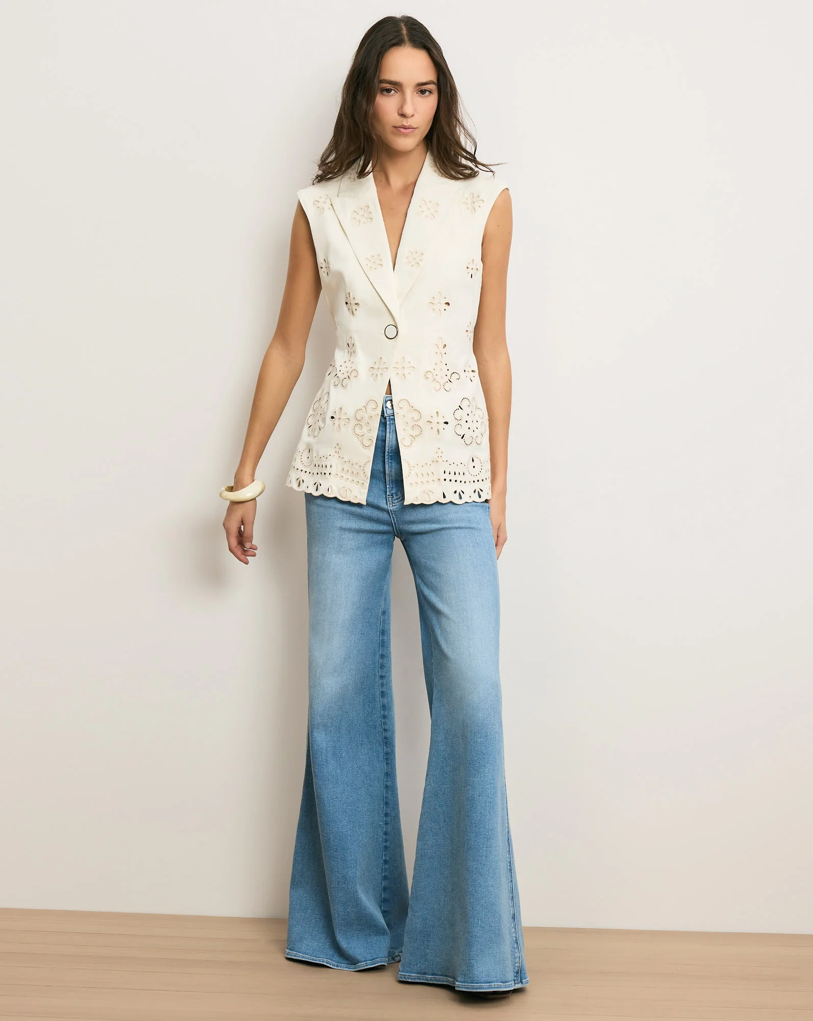Townes Eyelet Vest - Image 2