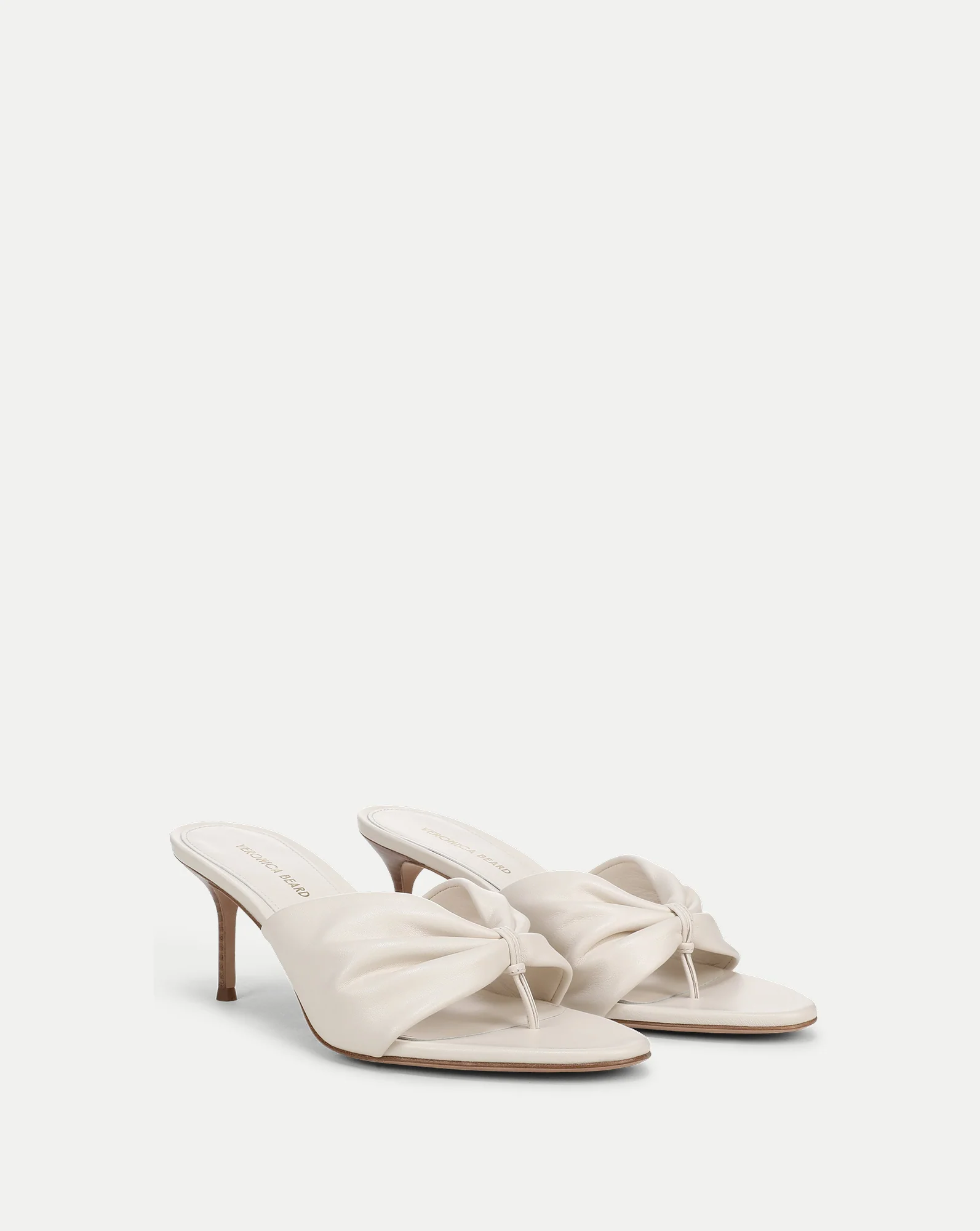 Tullia Leather Mid-Heel Sandal - Image 3