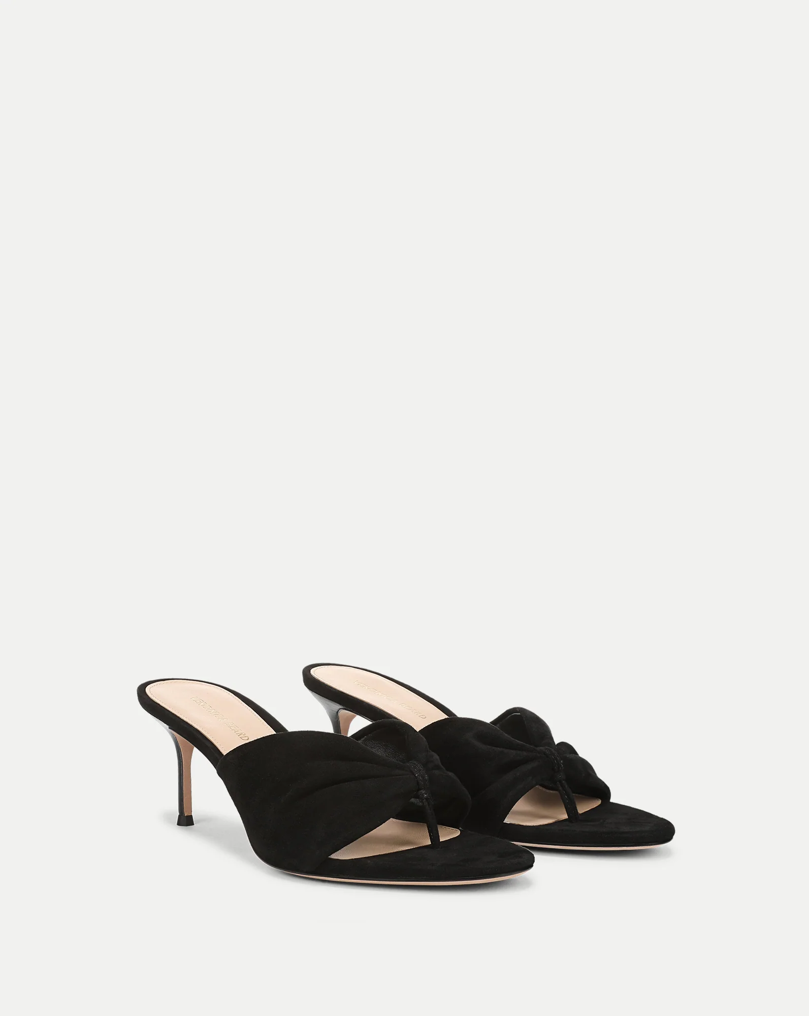 Tullia Suede Mid-Heel Sandal - Image 2